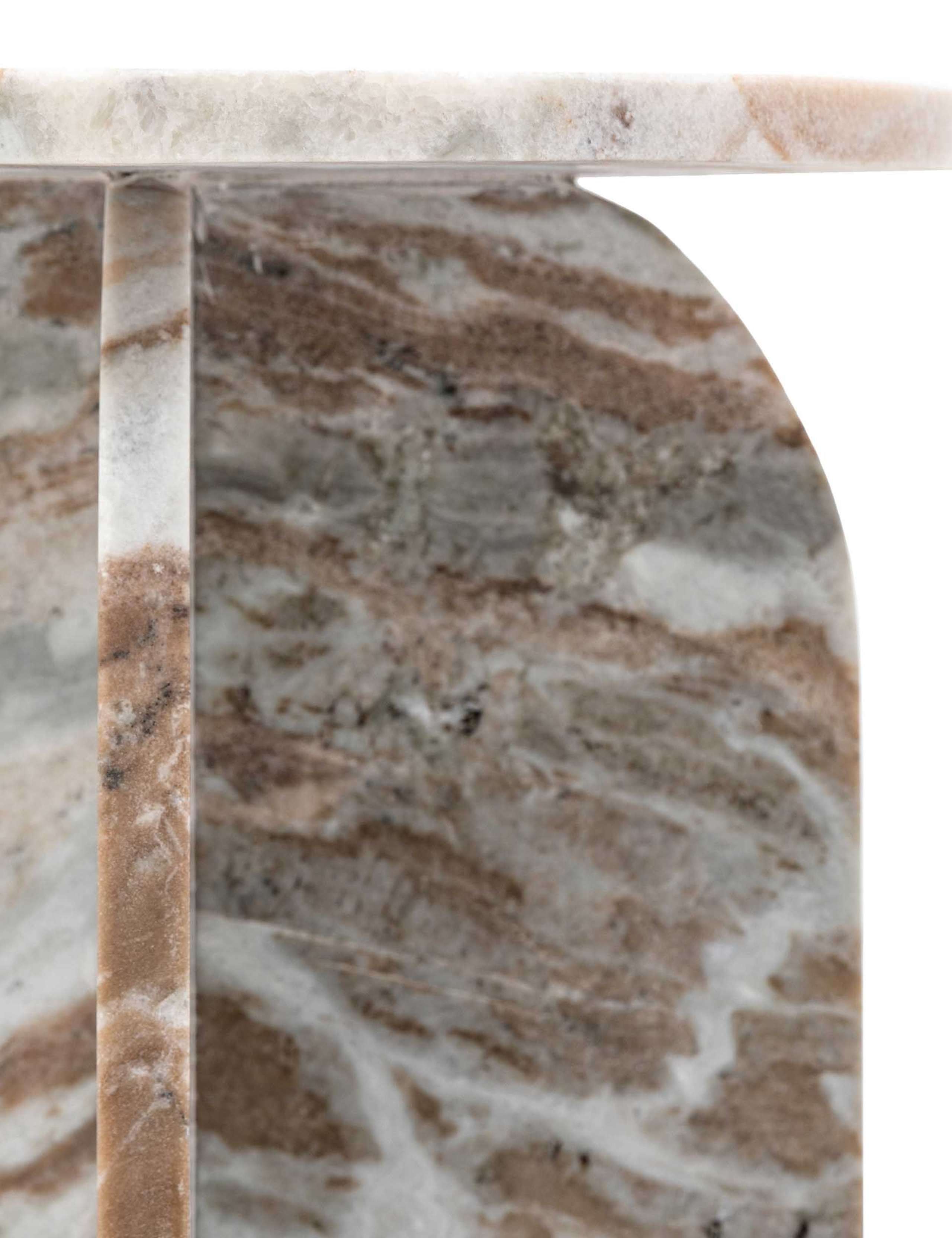 Amalfi Marble Side Table 5 of 7