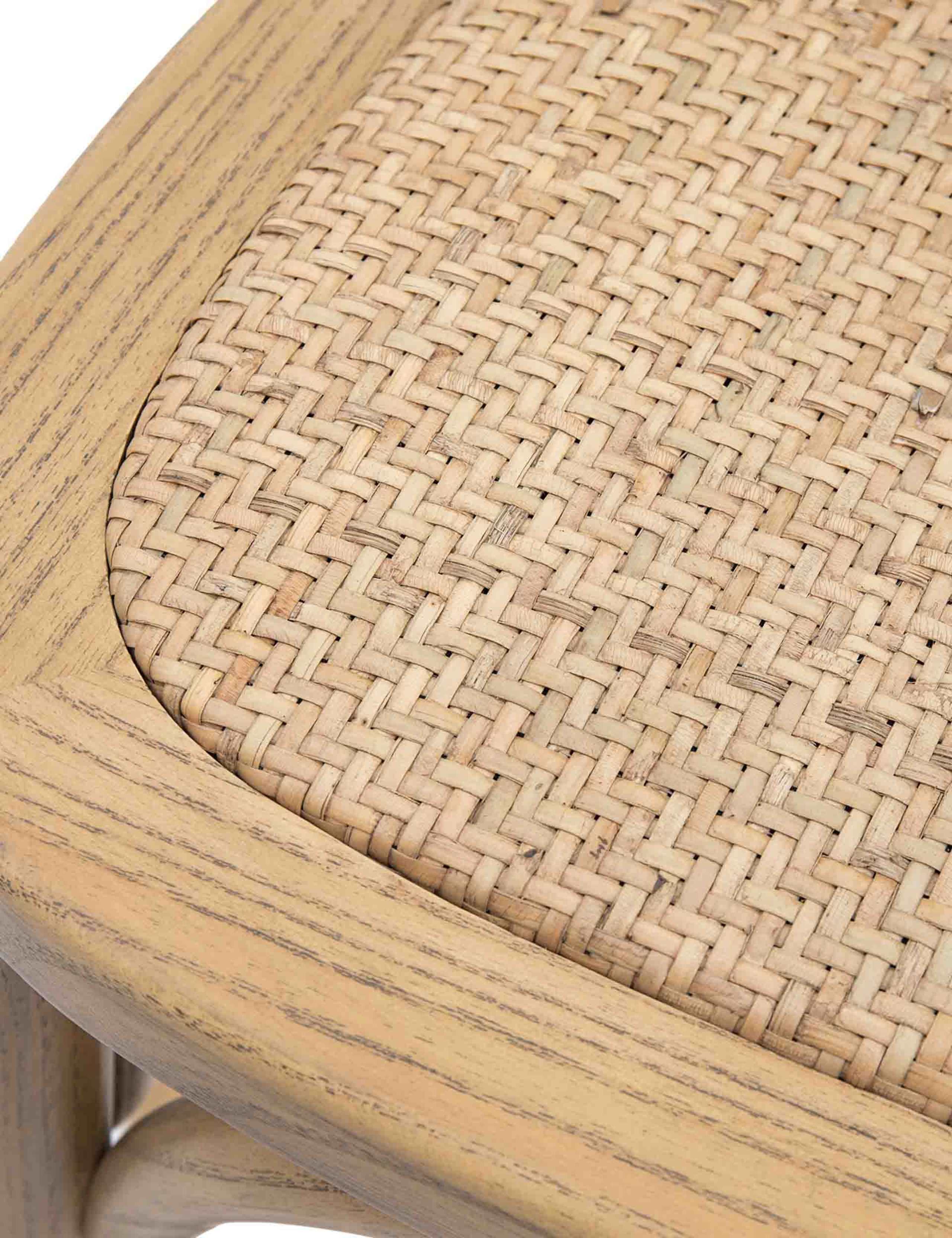 Set of 2 Rattan Bar Stools 8 of 9