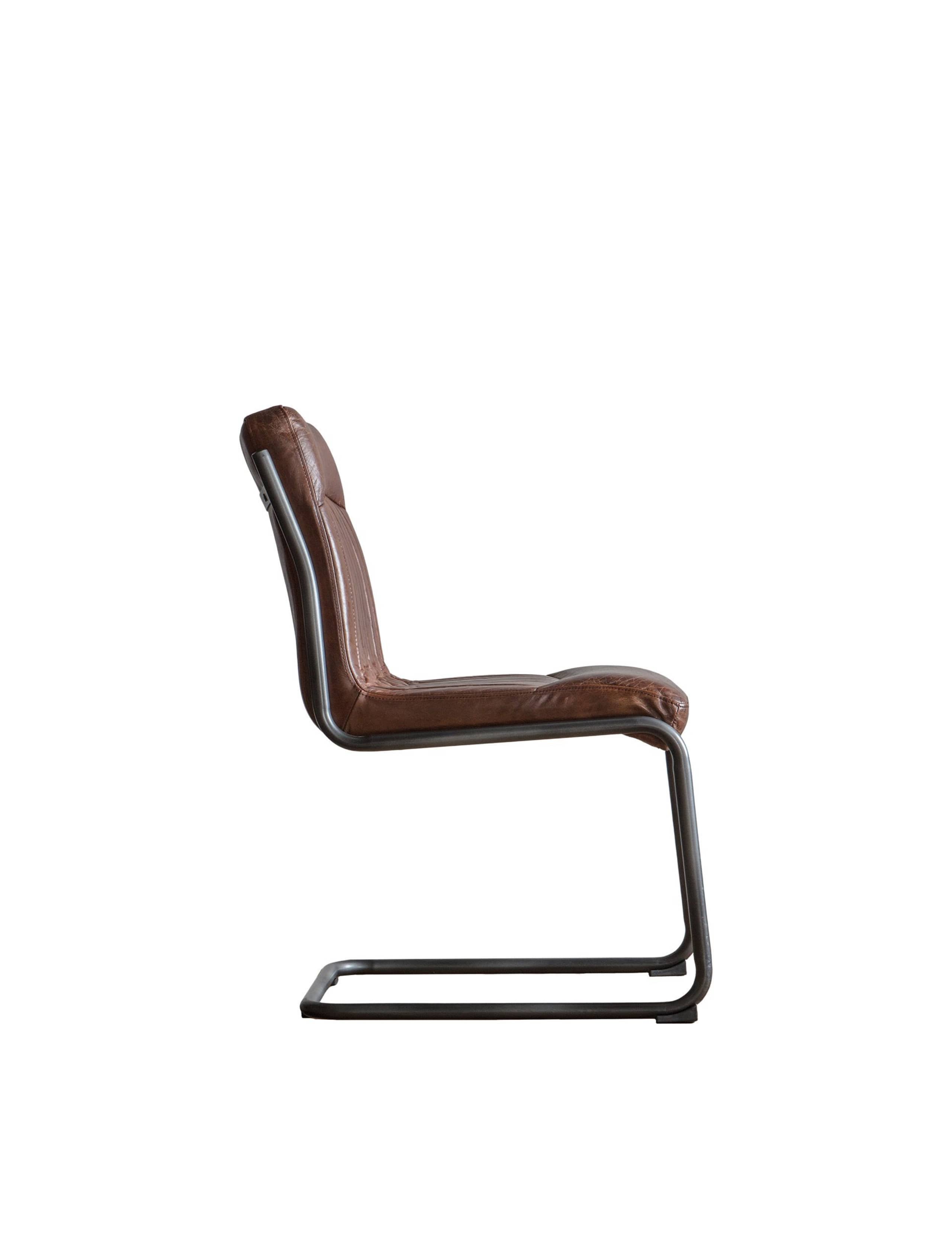 Capri Leather Chair 4 of 5