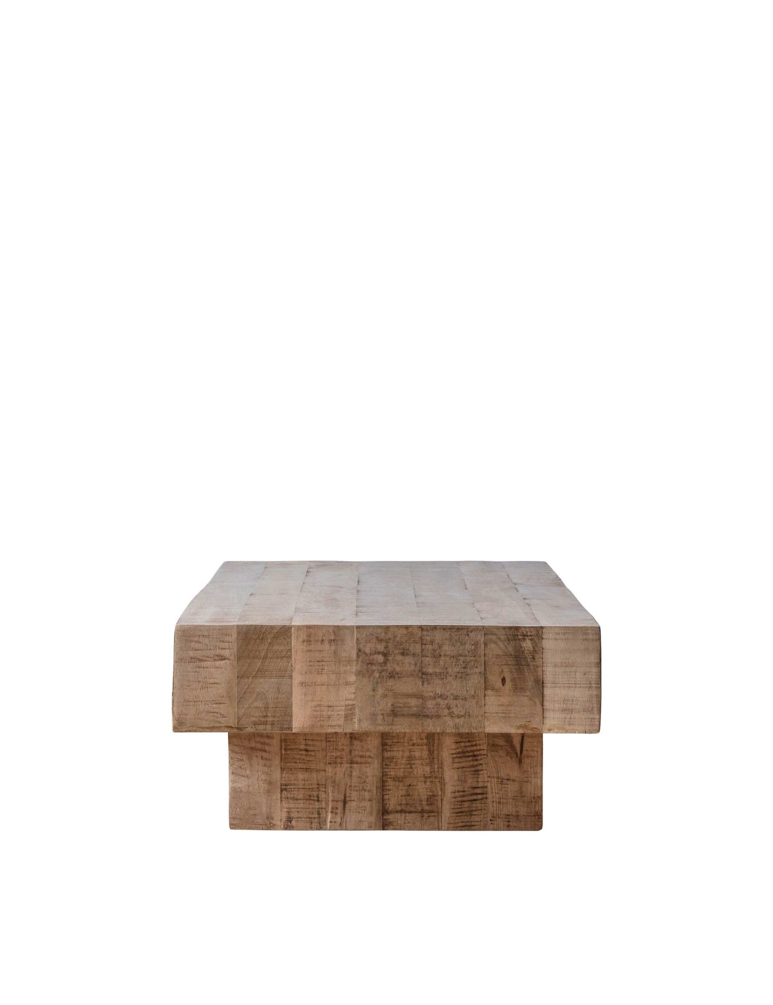 Iowa Mango Wood Rectangular Coffee Table 6 of 6