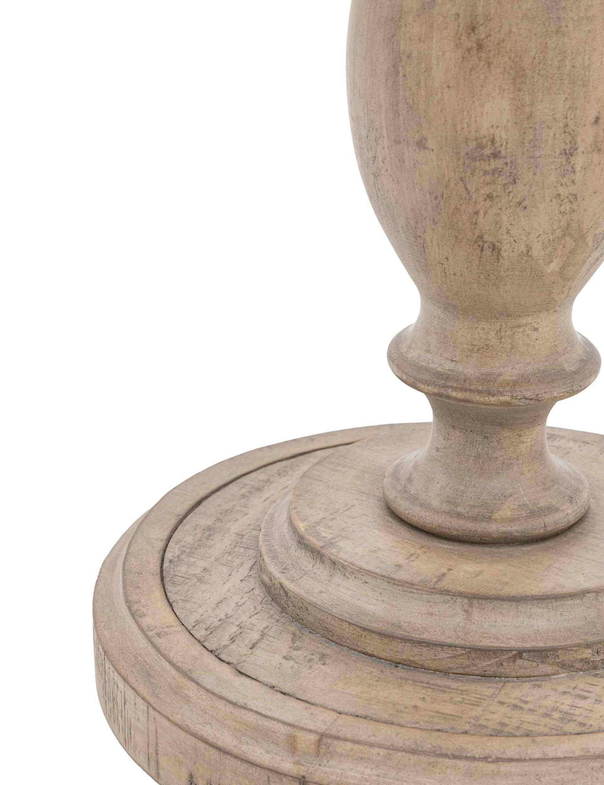 Vancouver Round Wood Side Table 3 of 6