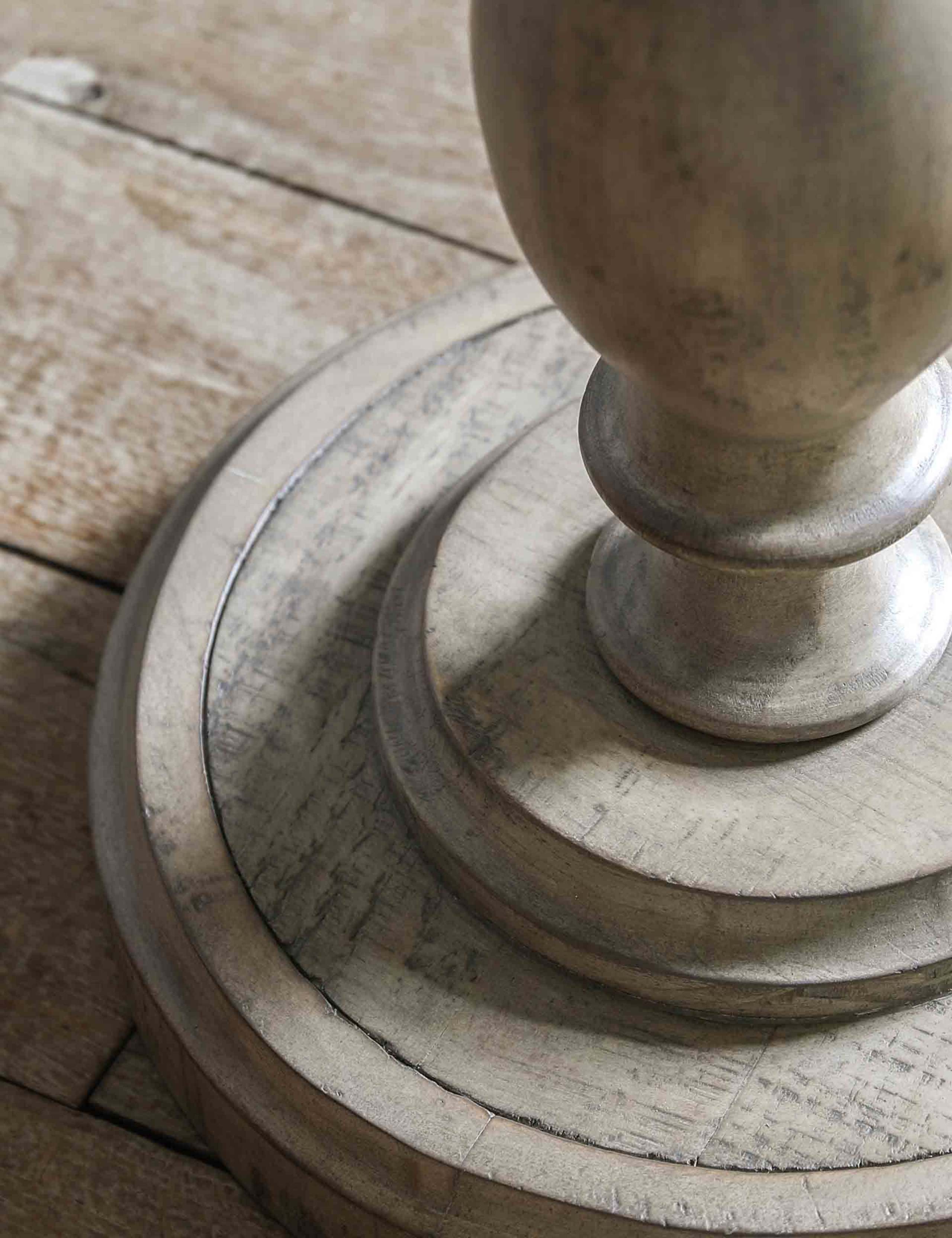 Vancouver Round Wood Side Table 4 of 6