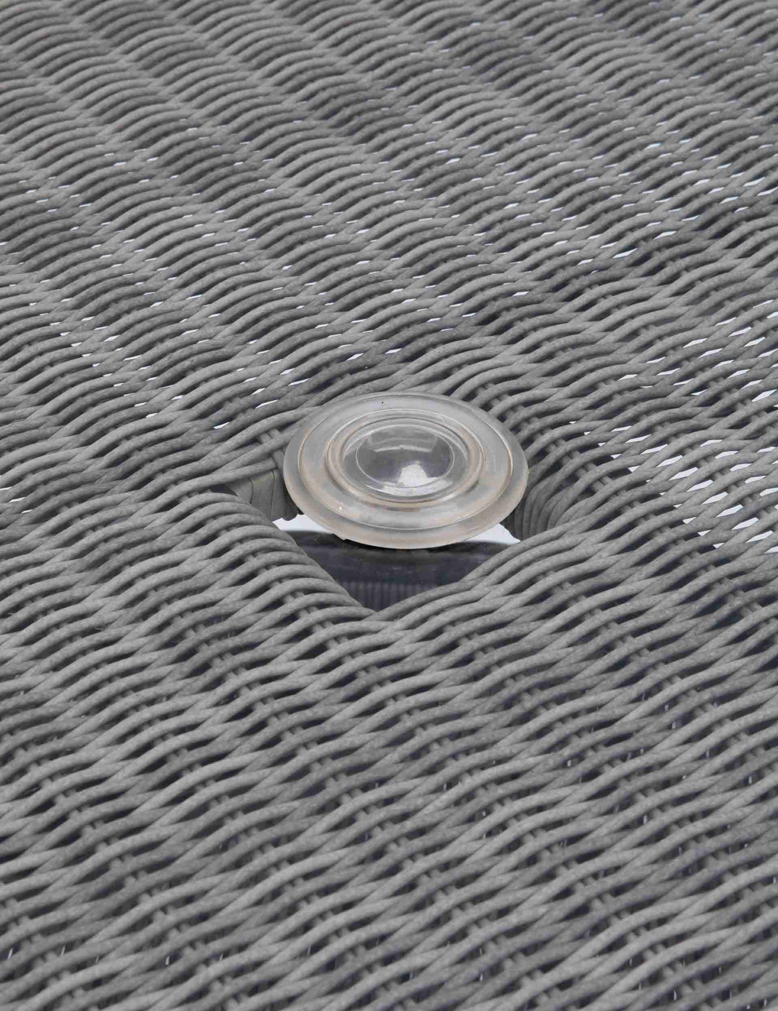 Menton 6 Seater Round Garden Table and Chairs 8 of 8