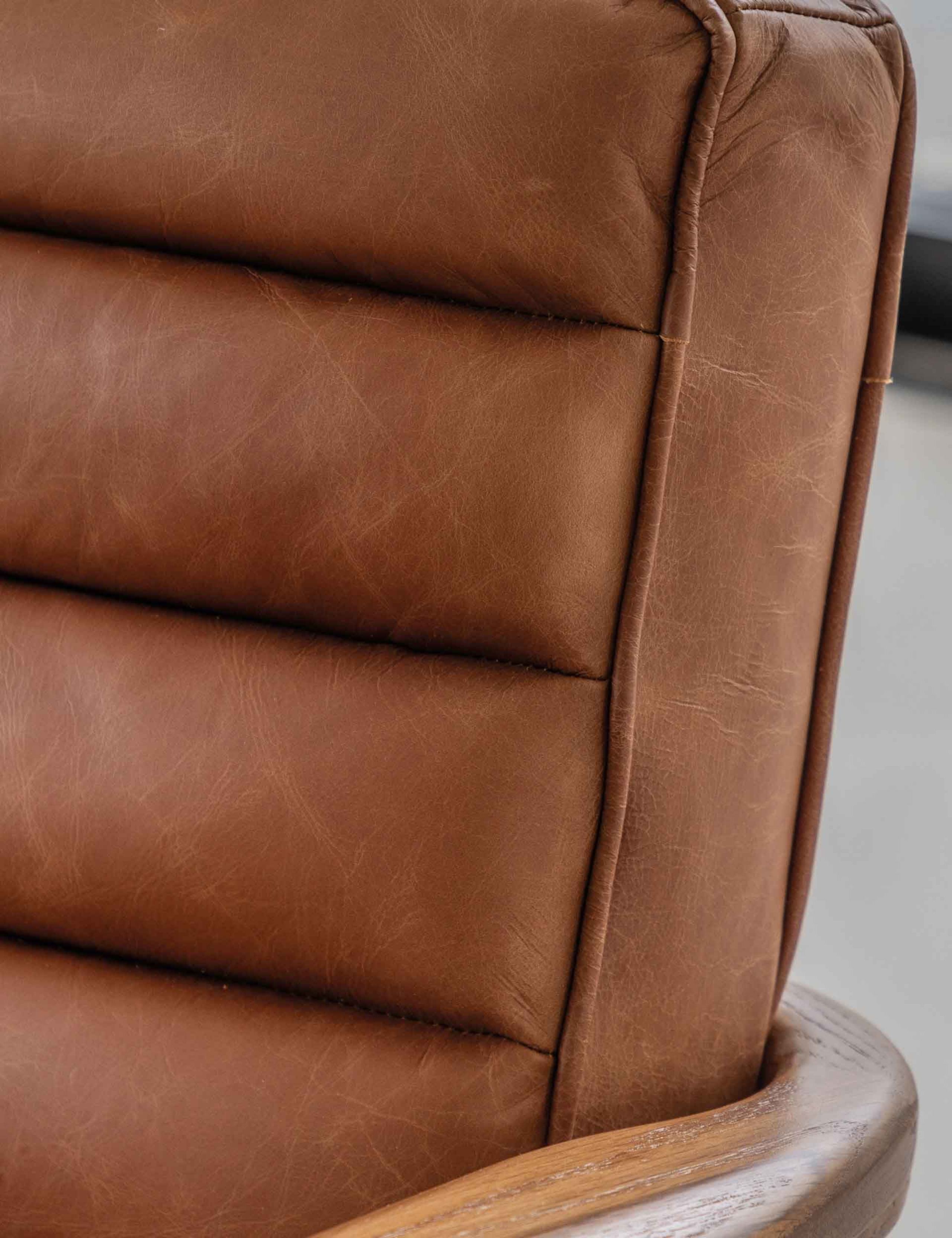 Datsun Armchair in Vintage Leather 7 of 7