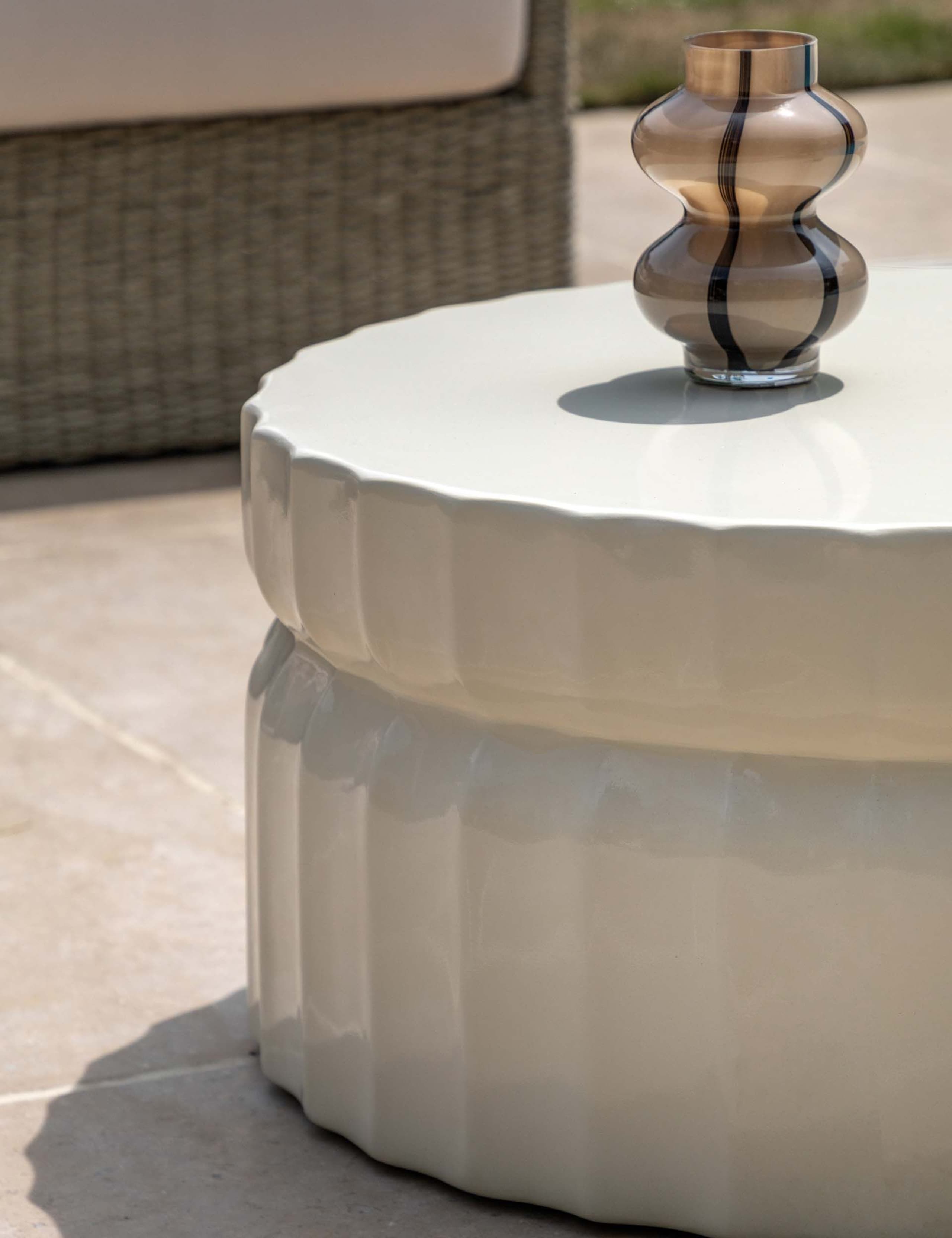 Cirella Outdoor Coffee Table 3 of 5