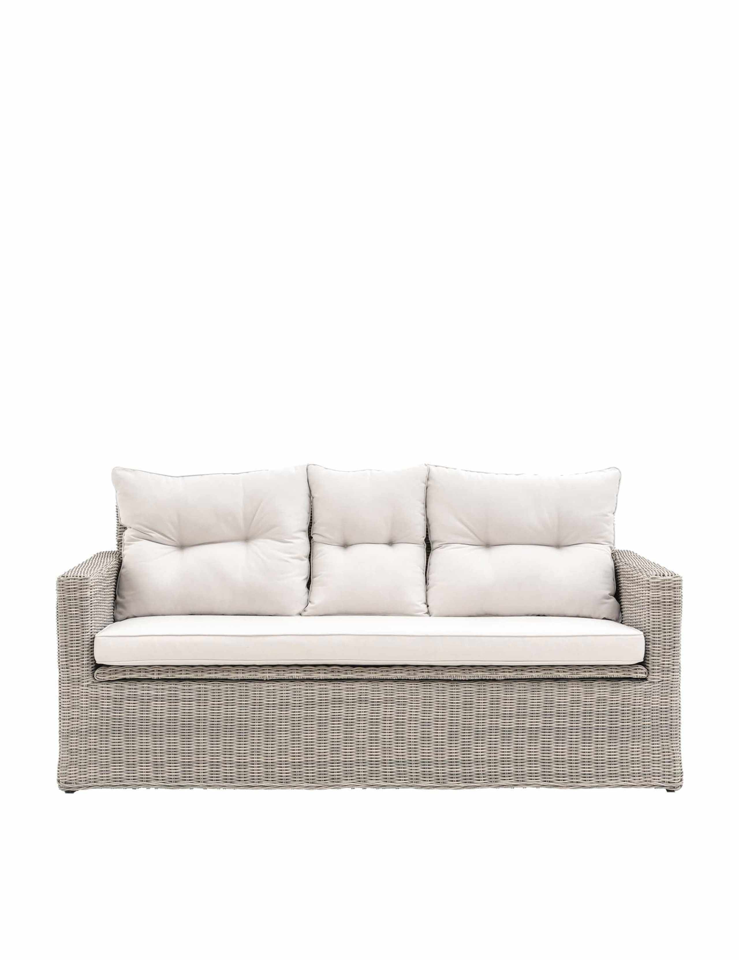 Porto Two Seater Outdoor Storage Sofa 2 of 13