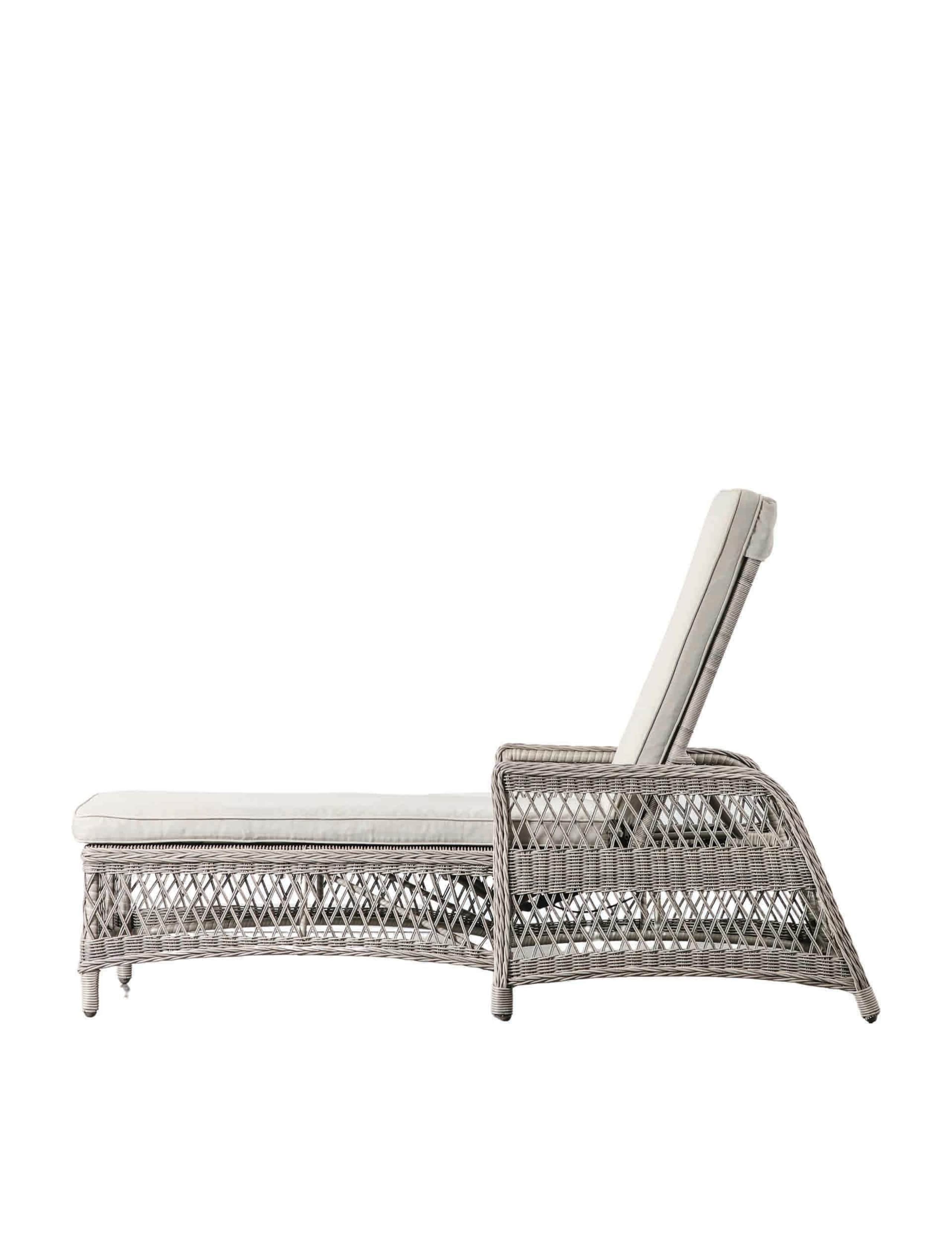 Menton Country Outdoor Lounger 3 of 7