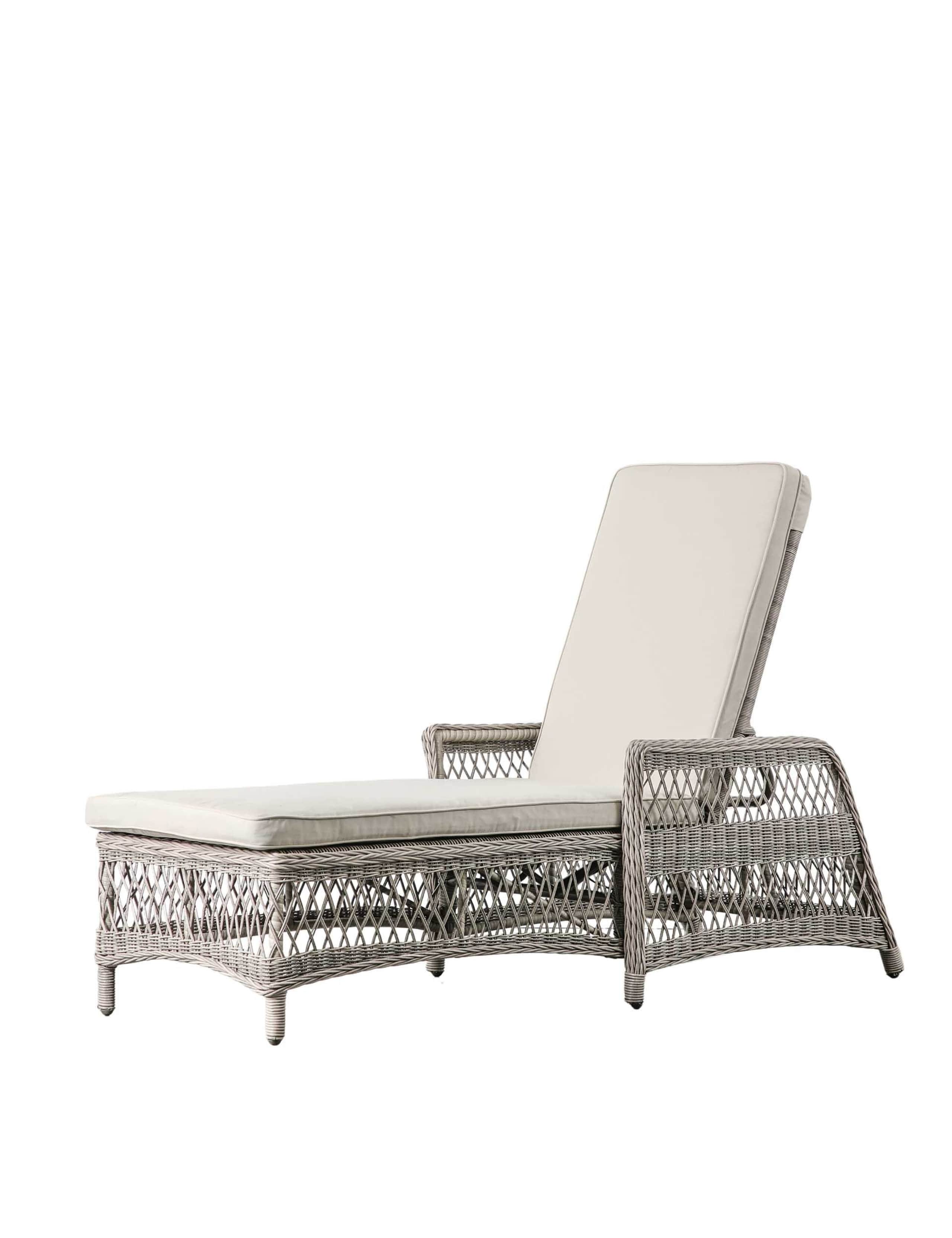 Menton Country Outdoor Lounger 2 of 7