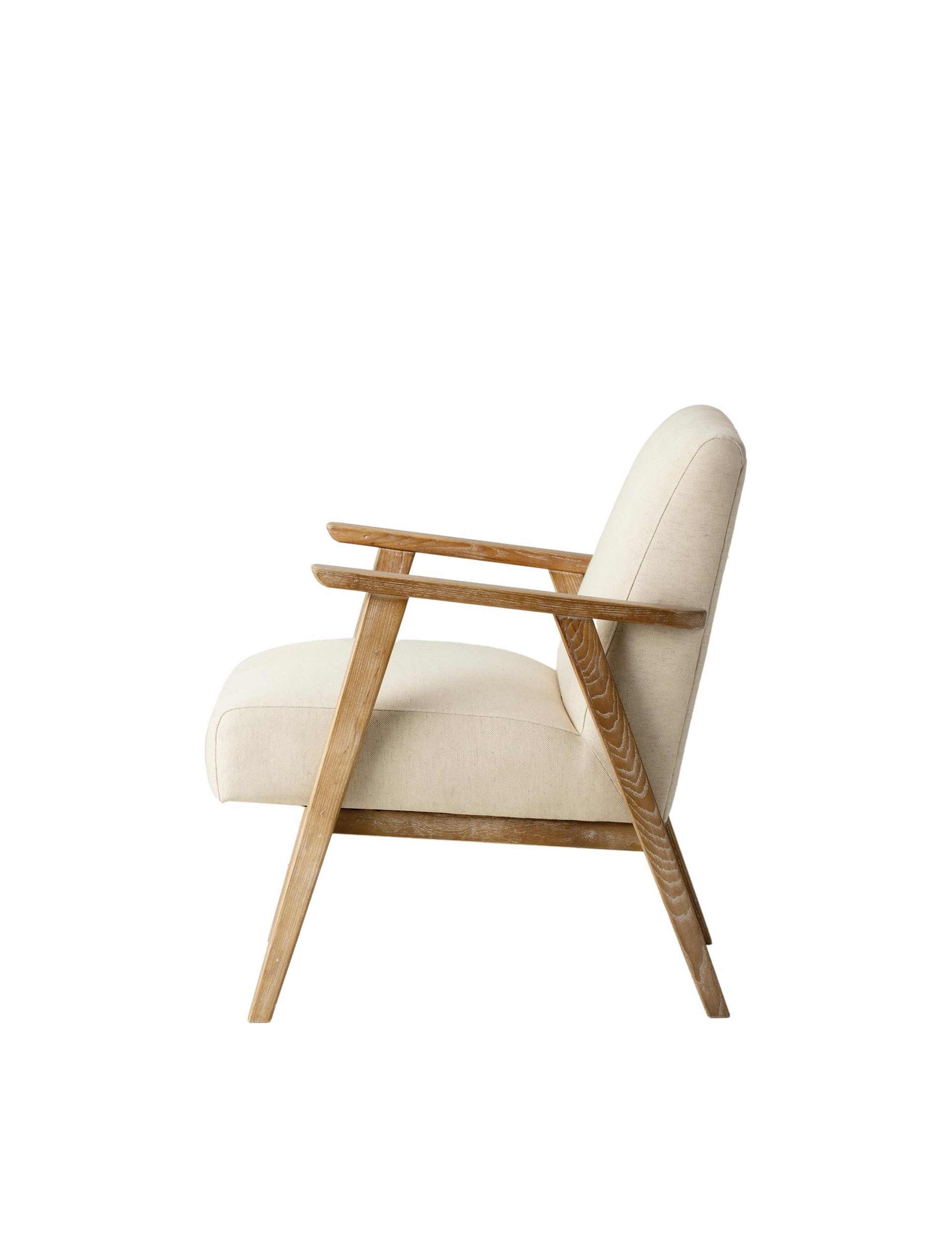 Neyland Armchair in Linen 4 of 7