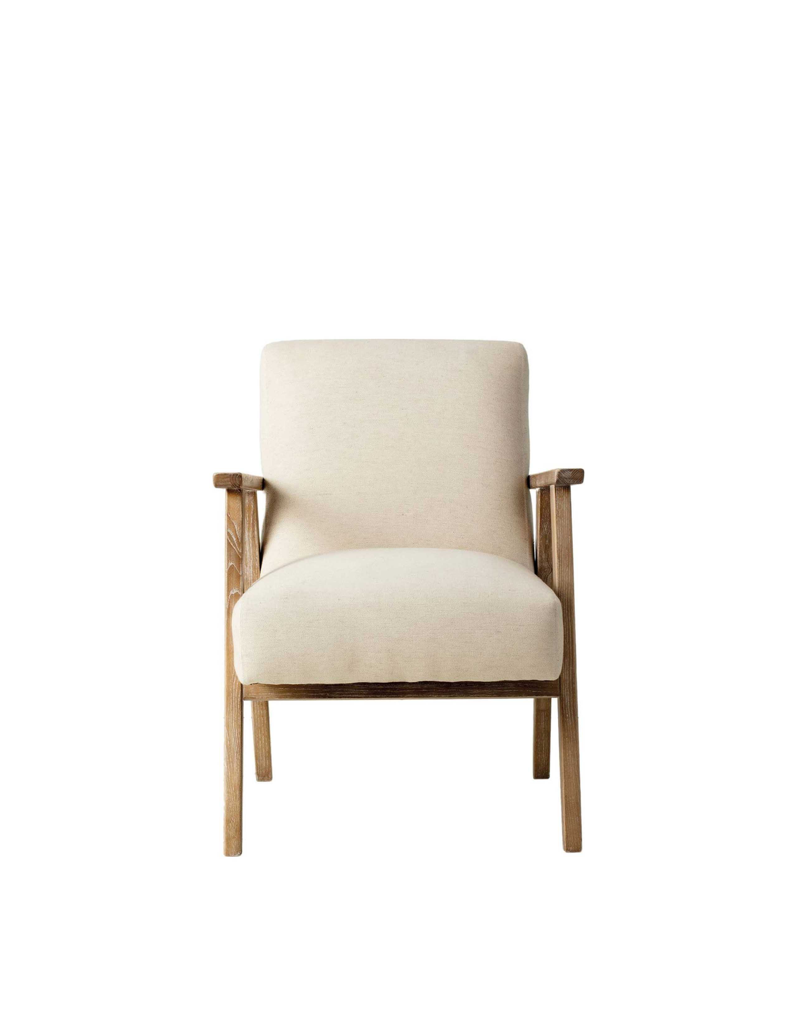 Neyland Armchair in Linen 2 of 7