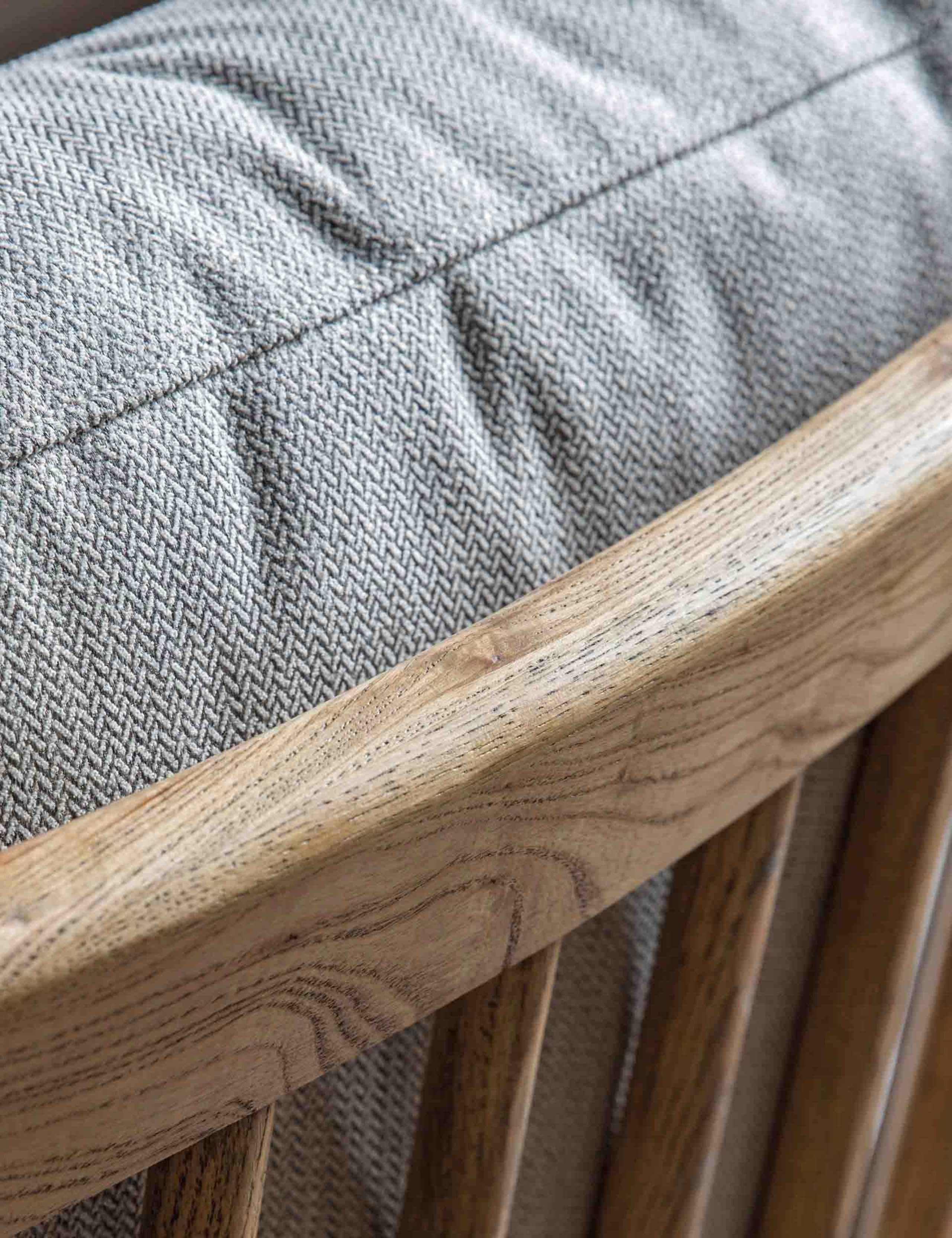 Reliant Ash Linen Armchair 6 of 6