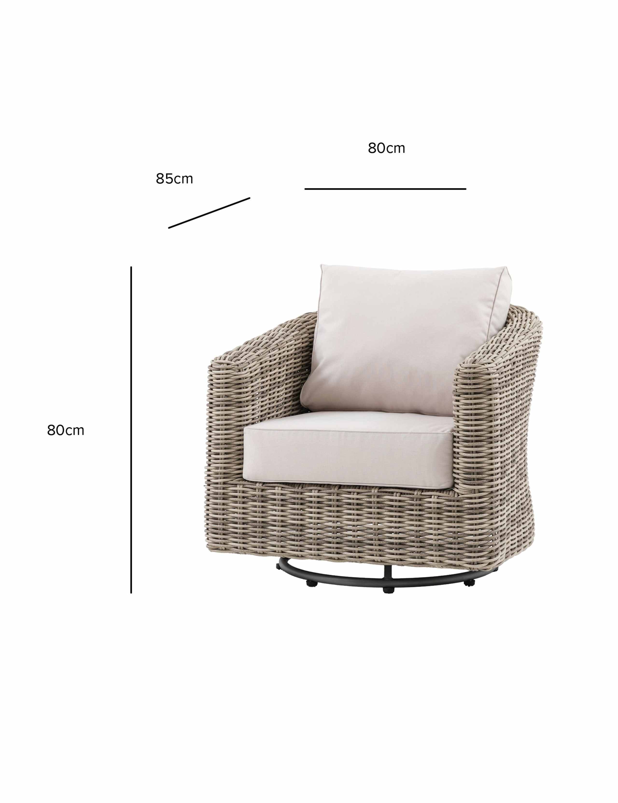 Ragusa Swivel Outdoor Chair 10 of 10