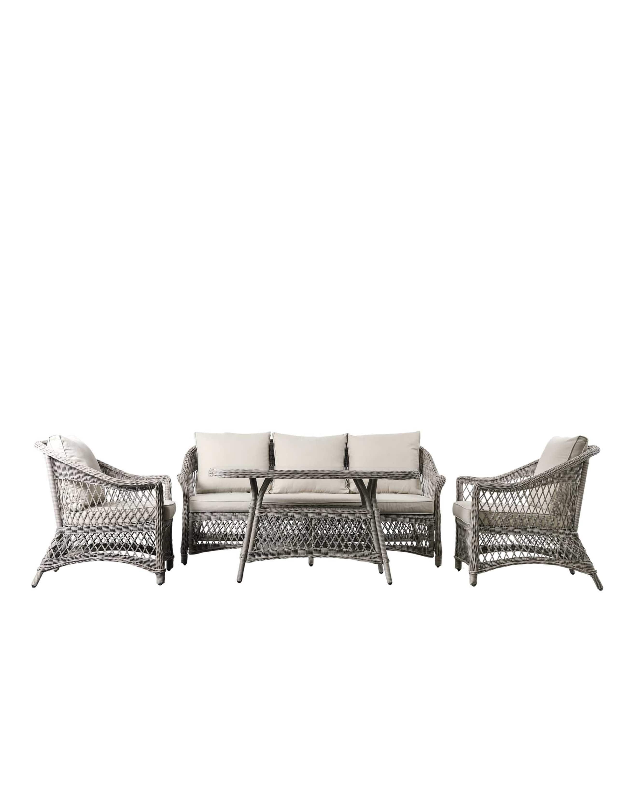 Menton 4 Seater Garden Lounge Set 2 of 7
