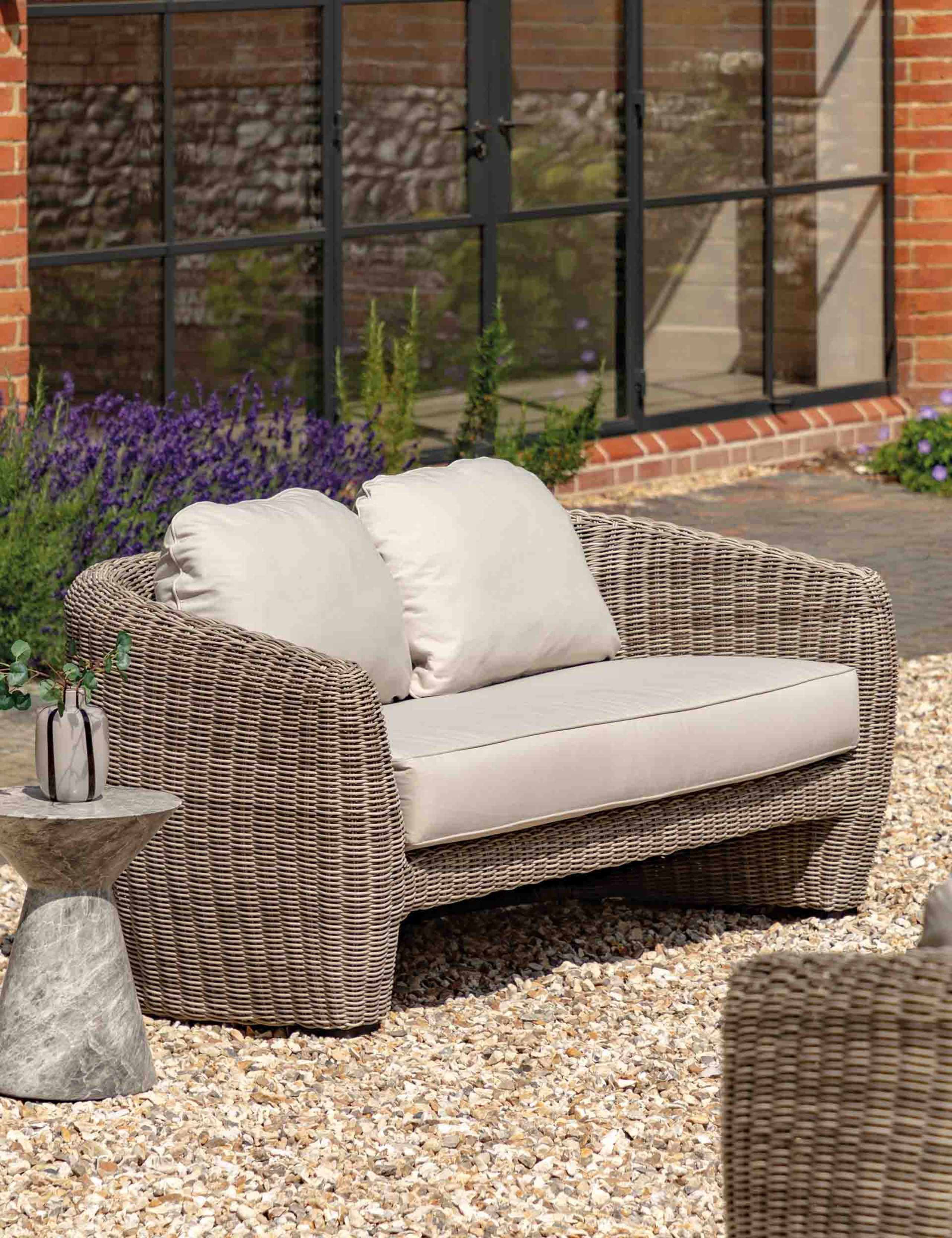 Positano Two Seater Outdoor Sofa 1 of 9