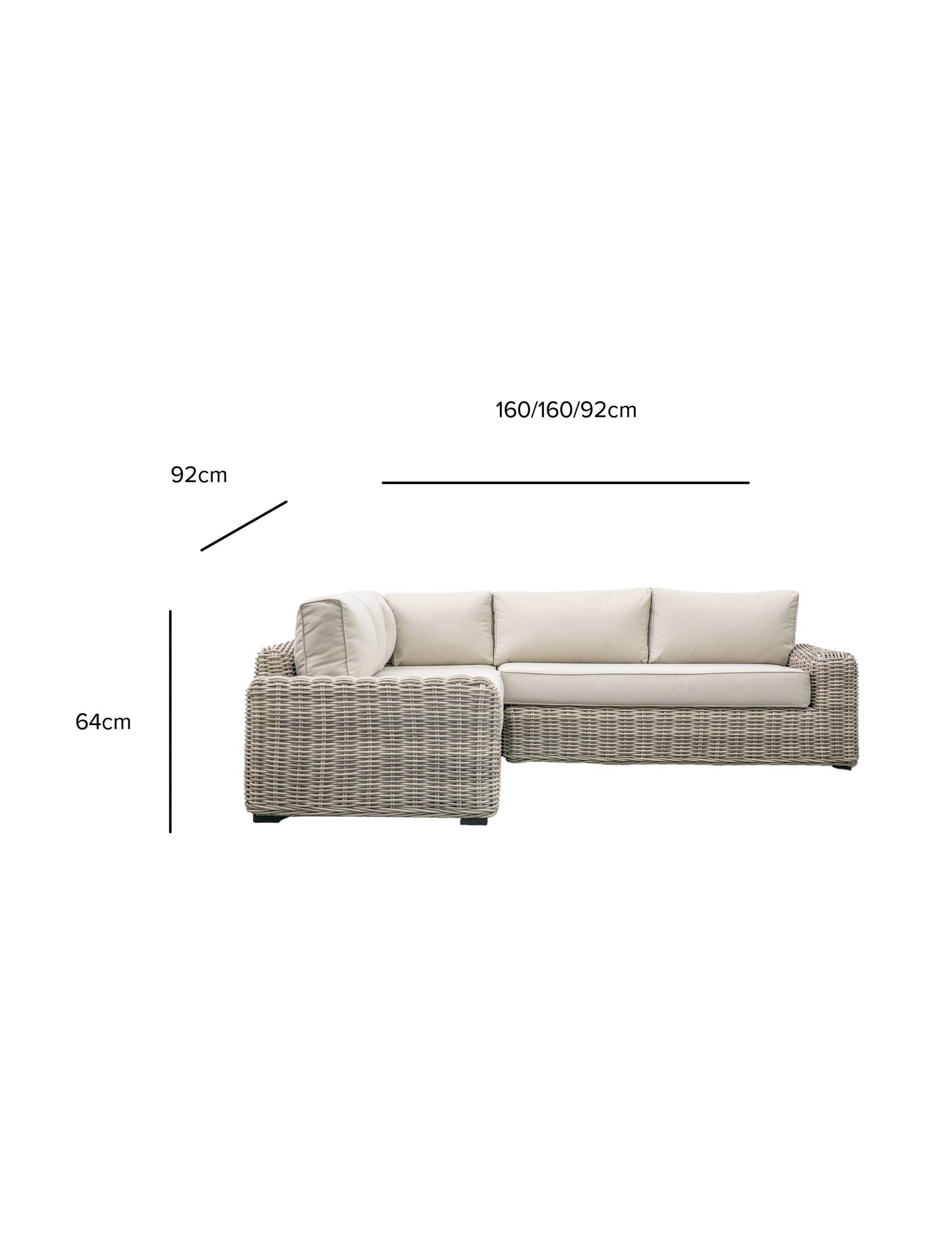 Ragusa Corner Lounge Set 3 of 7