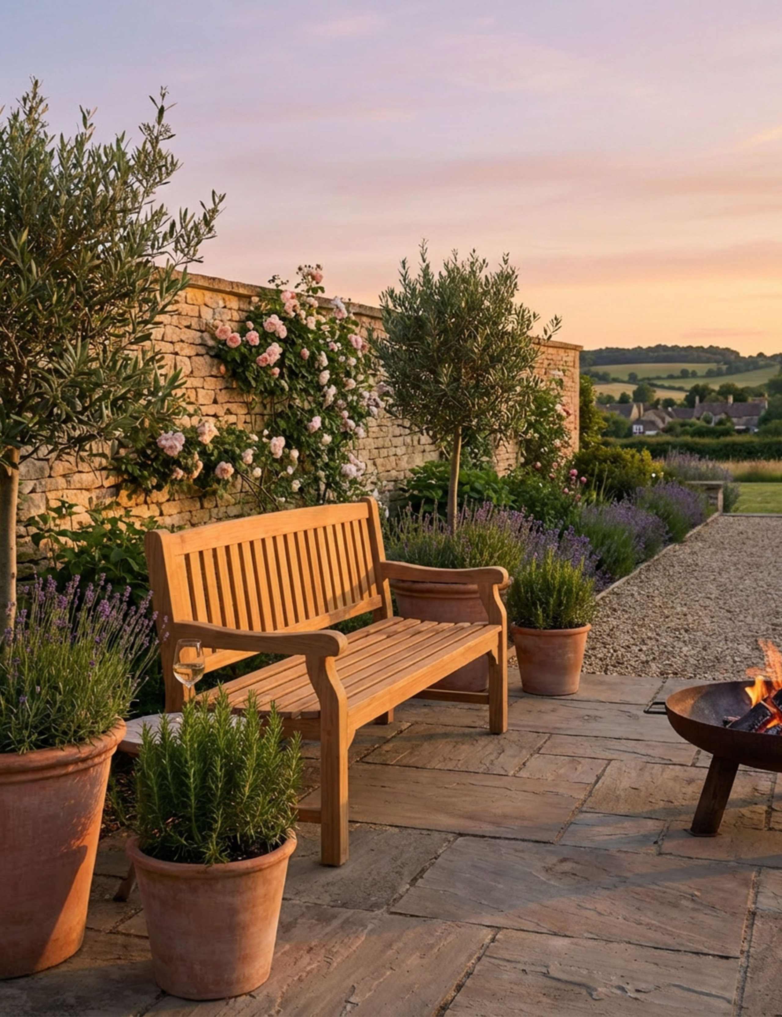 Sofia Large Three-Seater Garden Bench 1 of 5