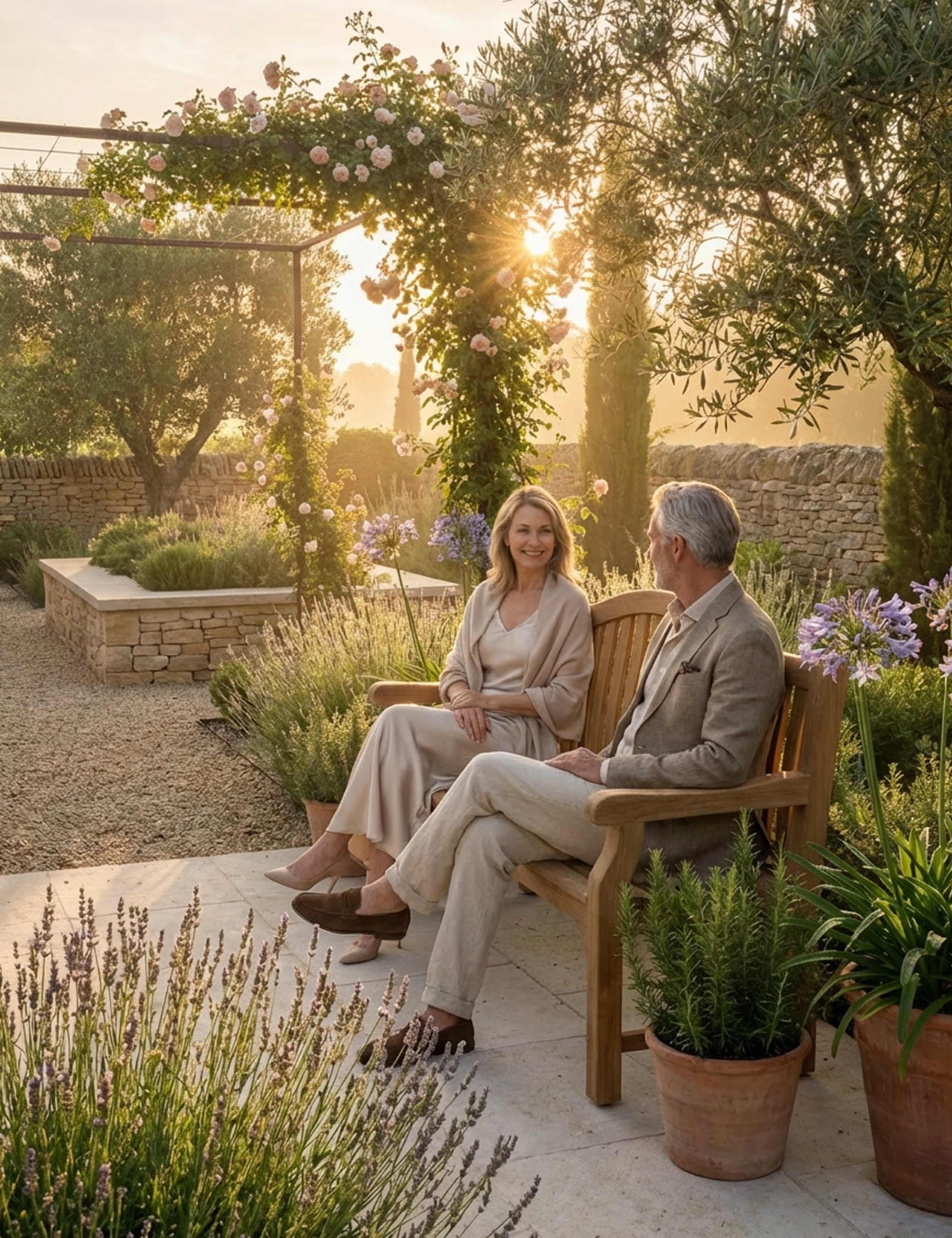 Maria Large 3-Seater Garden Bench 3 of 7