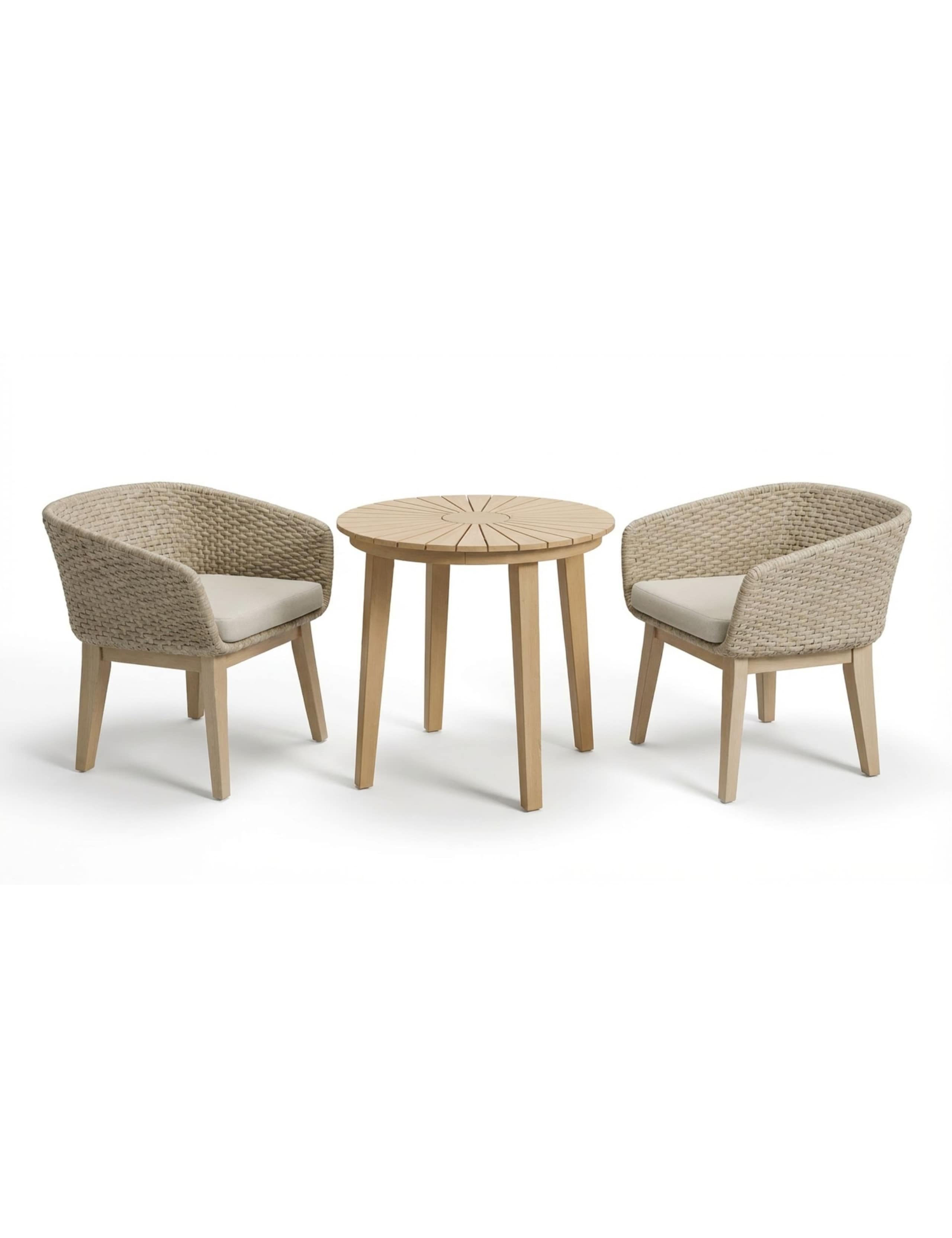 Roma Bistro Table and Eden Dawn Chairs 2 of 6