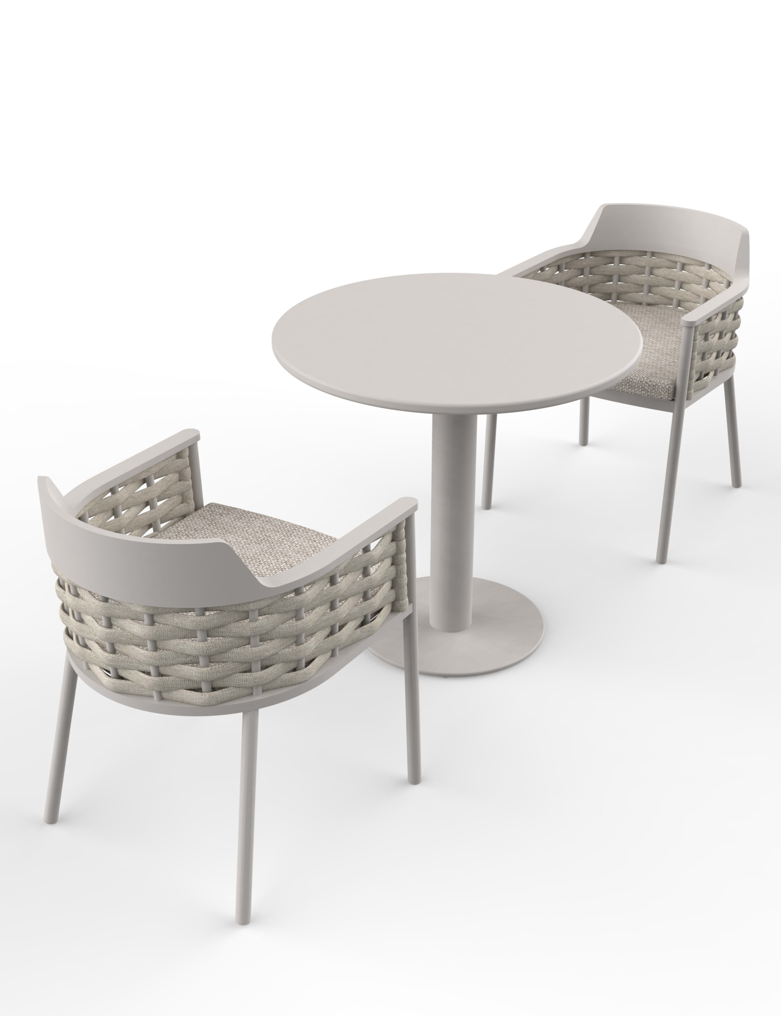 OLMA 2 Seater Bistro Set 2 of 7