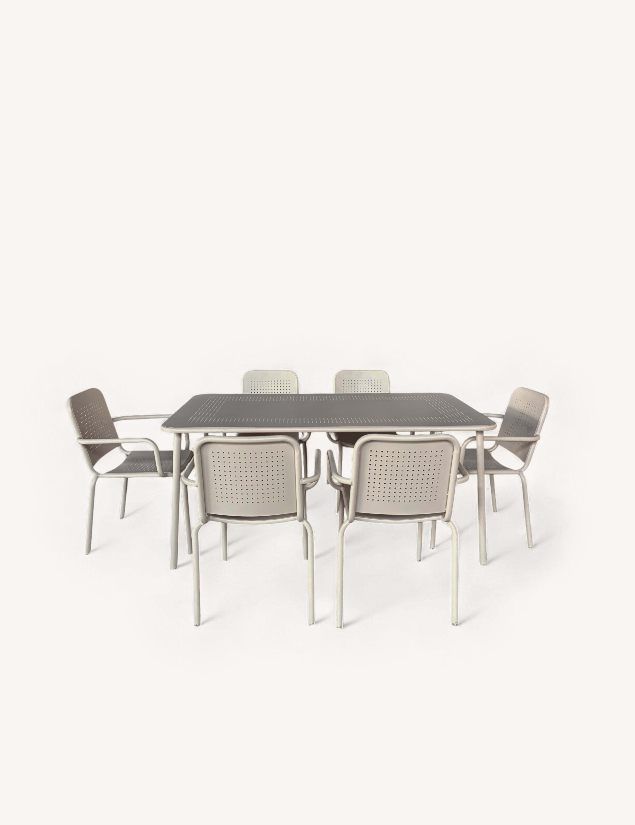 Porto 6 Seater Garden Dining Set 2 of 6