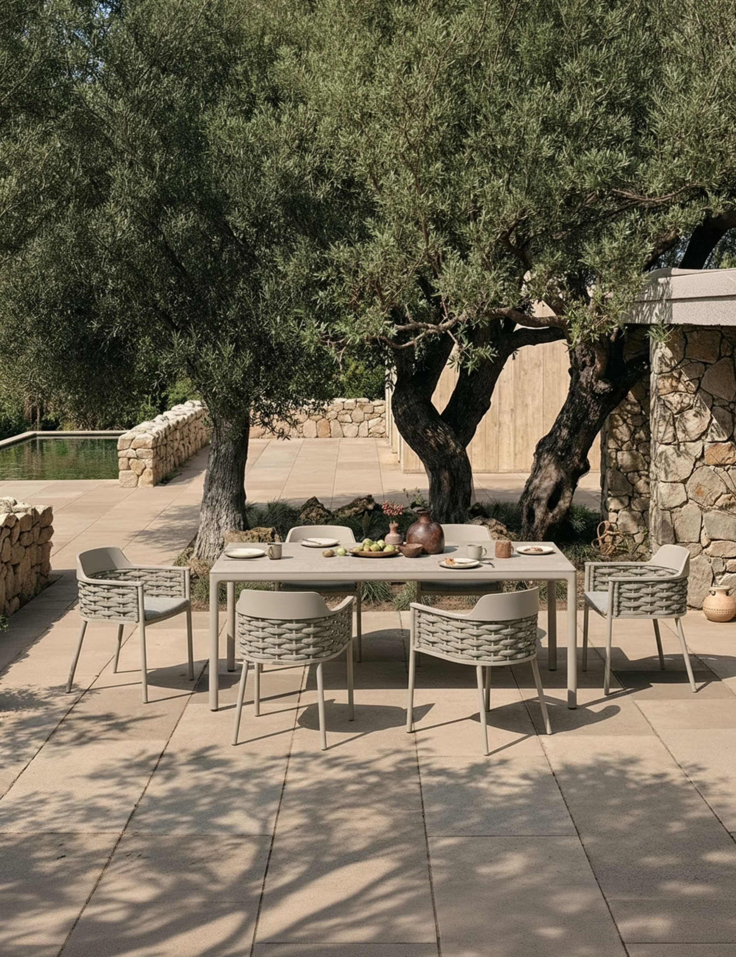 Olma 6 Seater Garden Dining Set 5 of 5