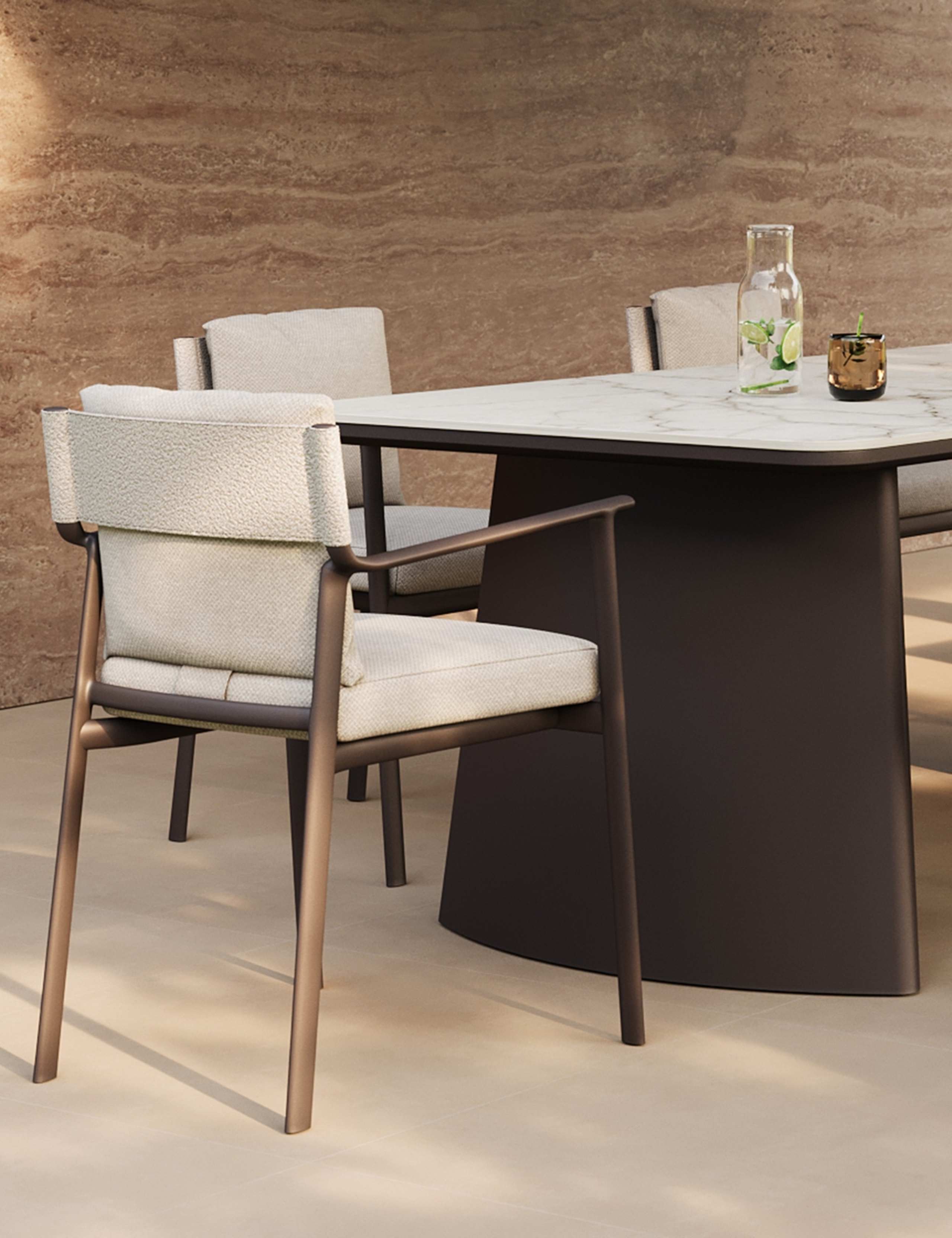 Oryn 6 Seater Garden Dining Set 3 of 11