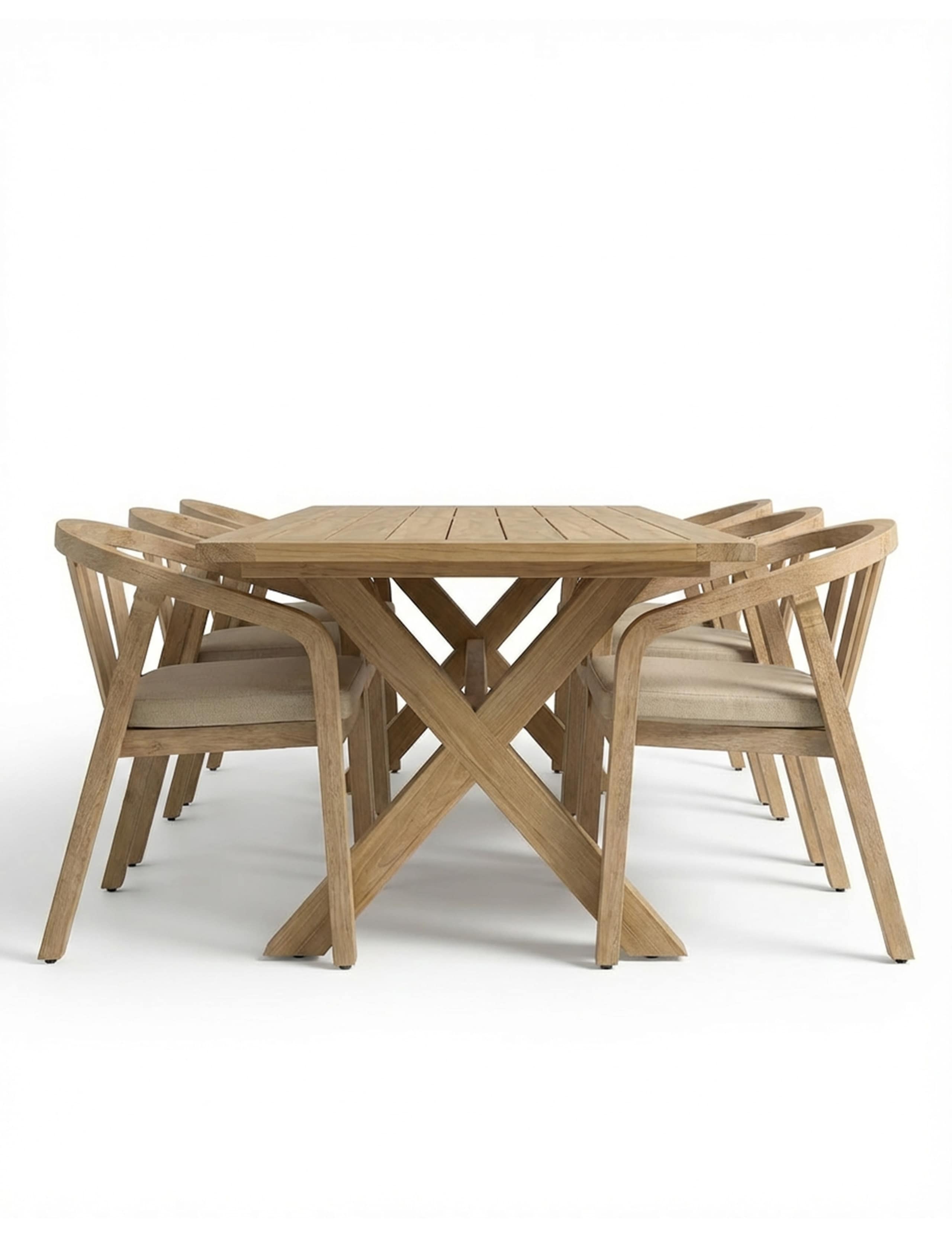 Lidia 8 Seater Garden Dining Set 3 of 7