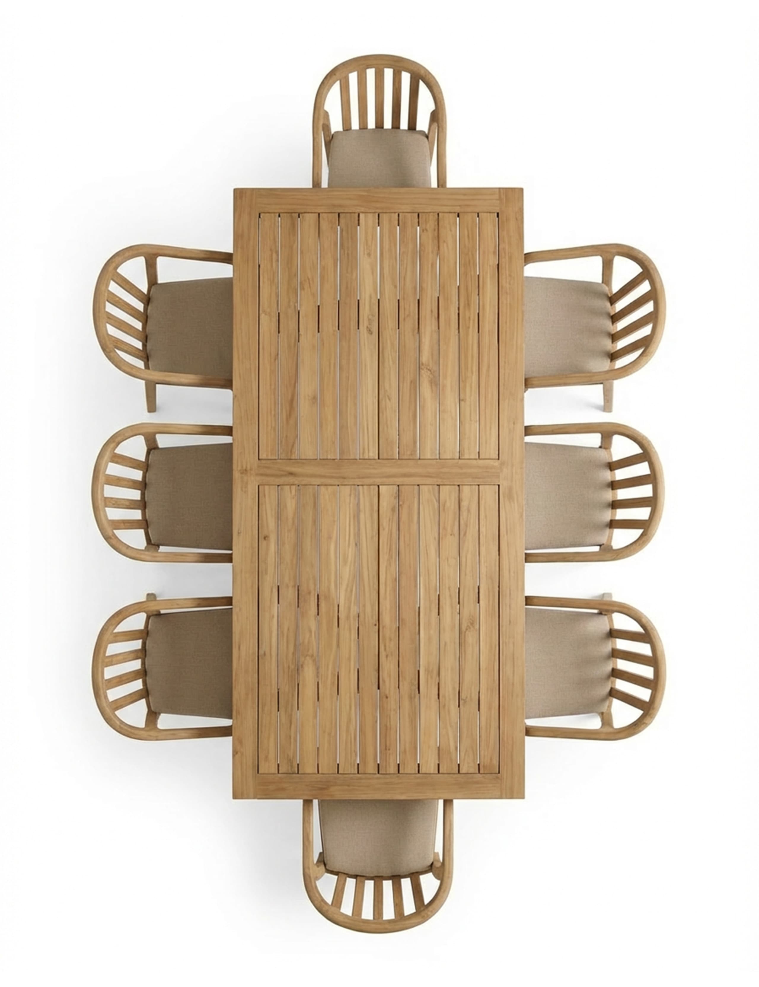 Lidia 8 Seater Garden Dining Set 4 of 7