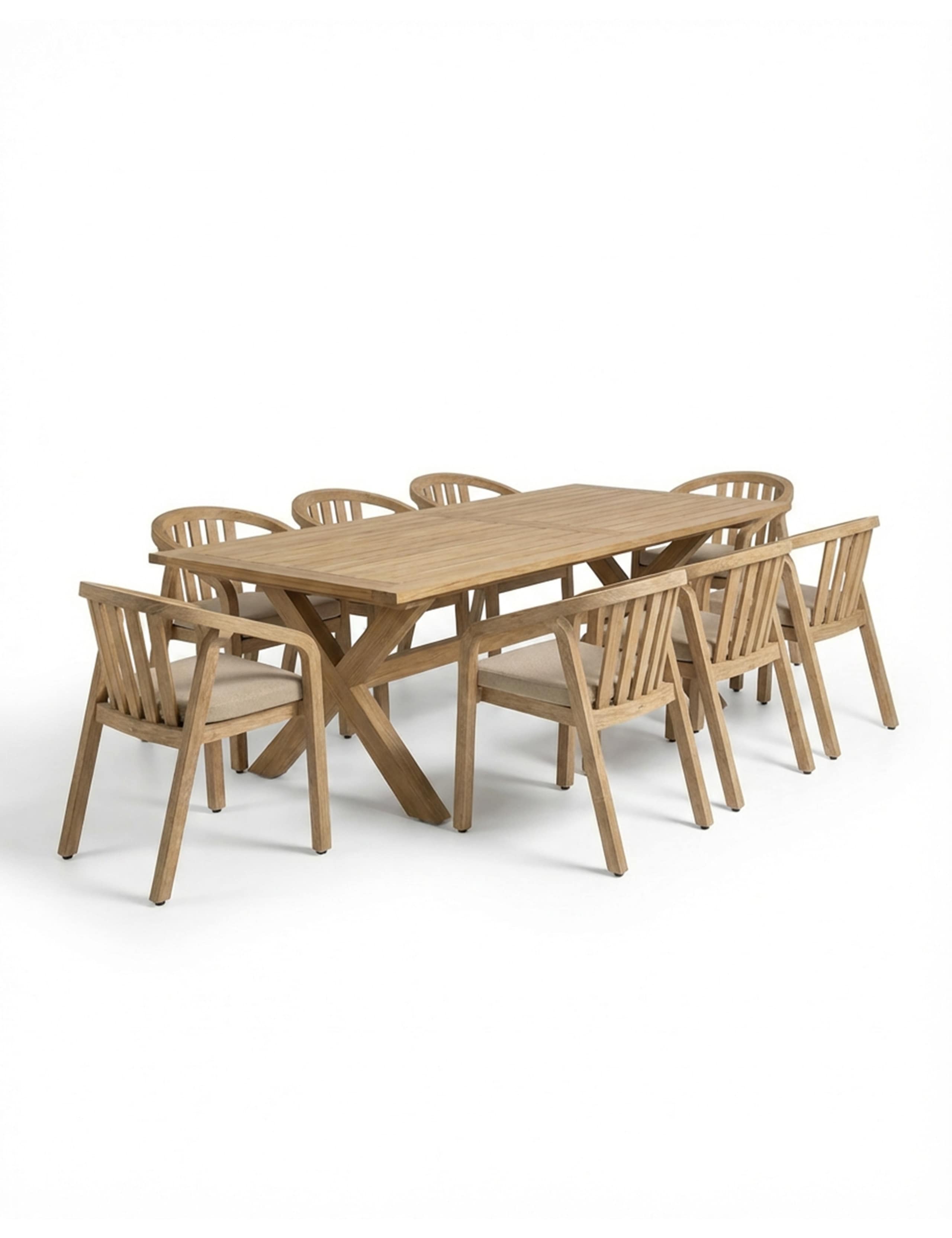 Lidia 8 Seater Garden Dining Set 2 of 7