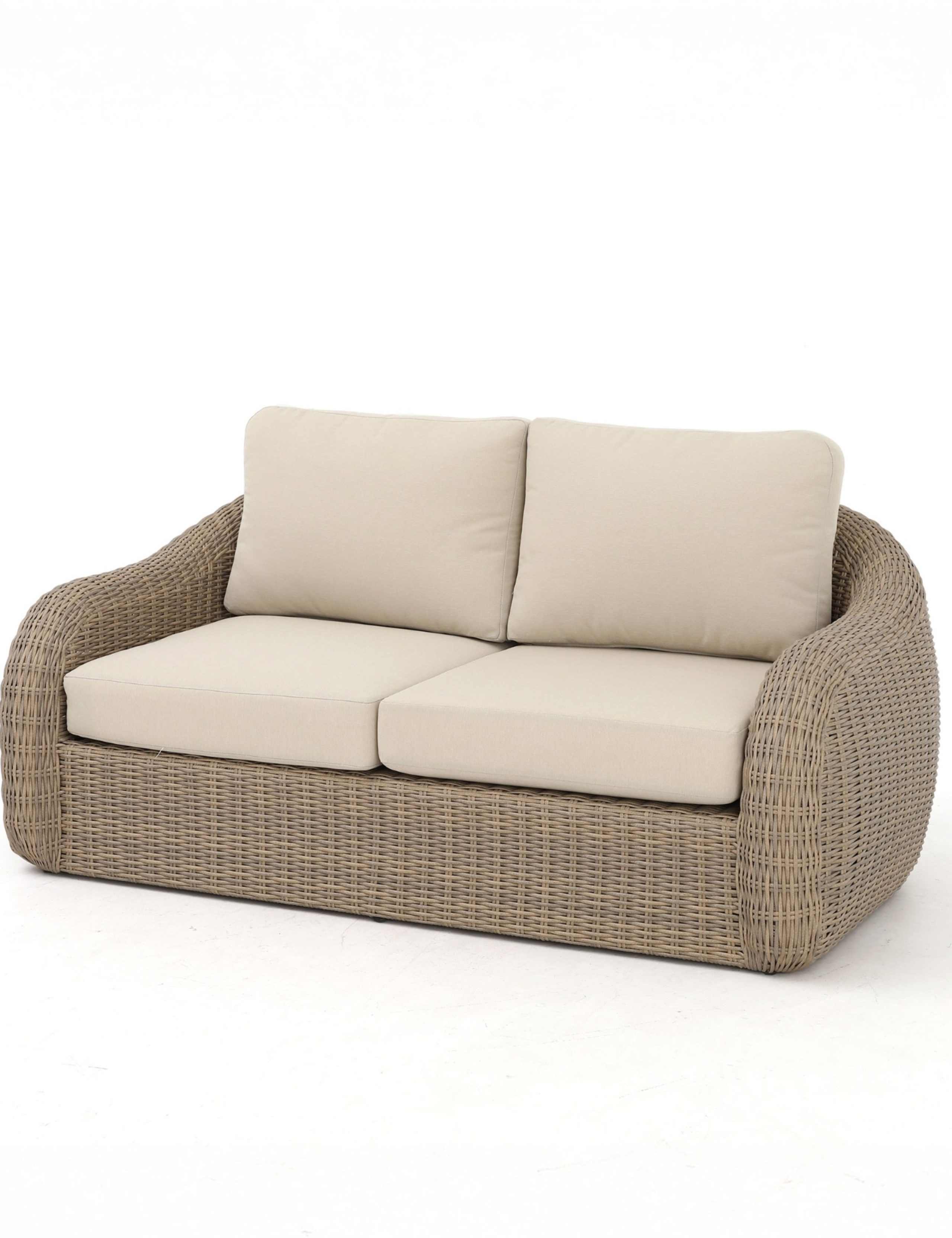 BORA 4 Seater Rattan Lounge Set 3 of 9