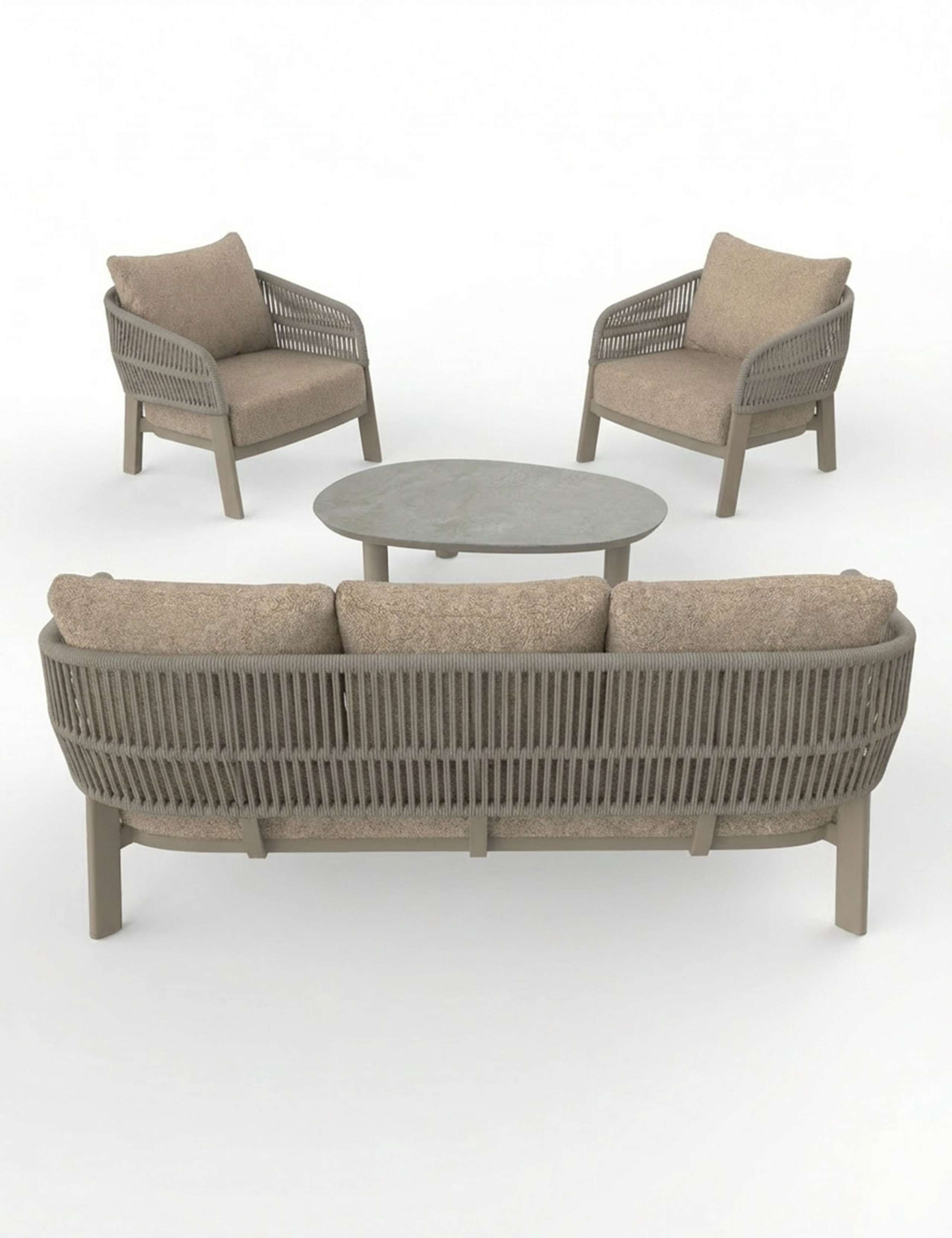 Zuro 5 Seater Lounge Set 4 of 7