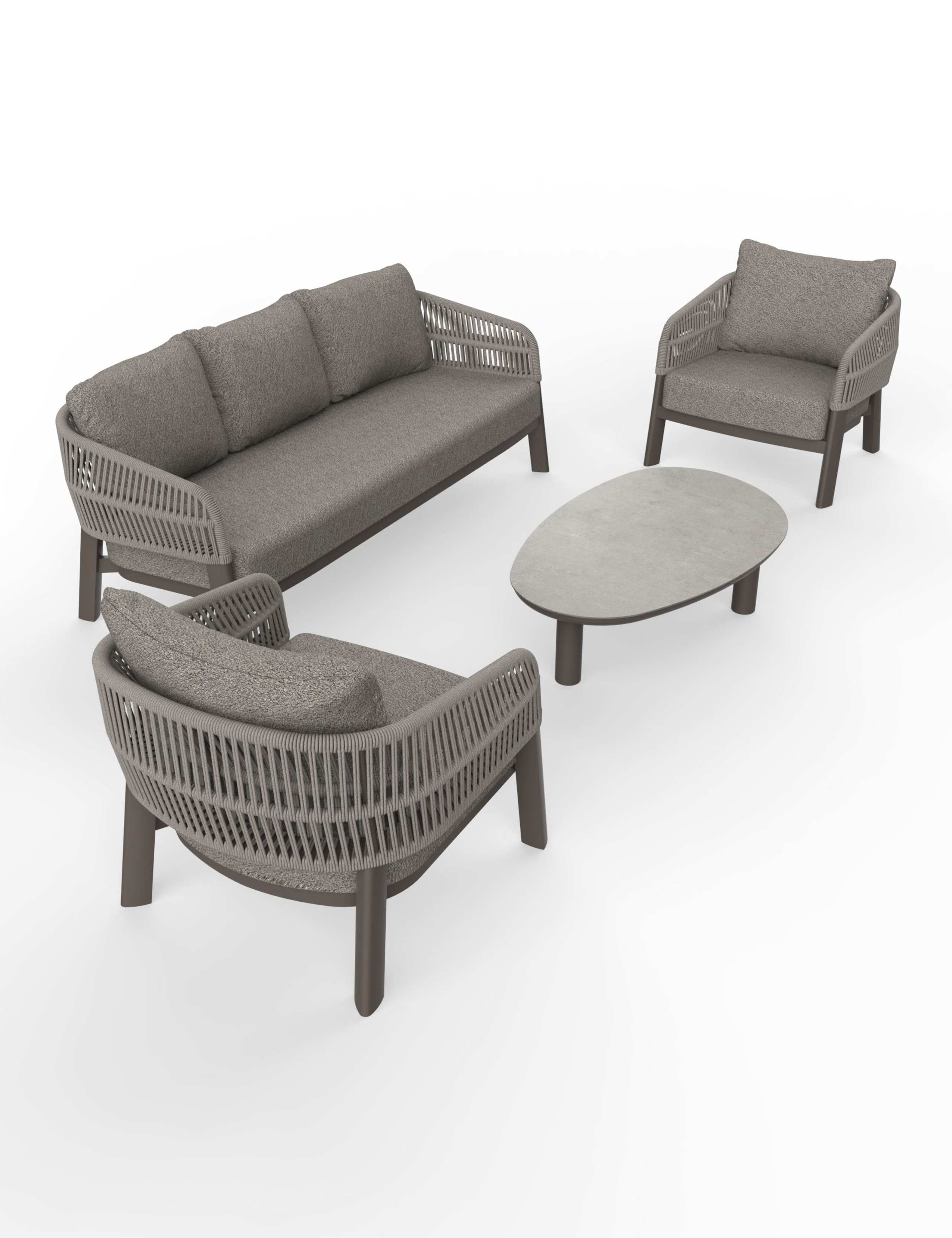 Zuro 5 Seater Lounge Set 5 of 7