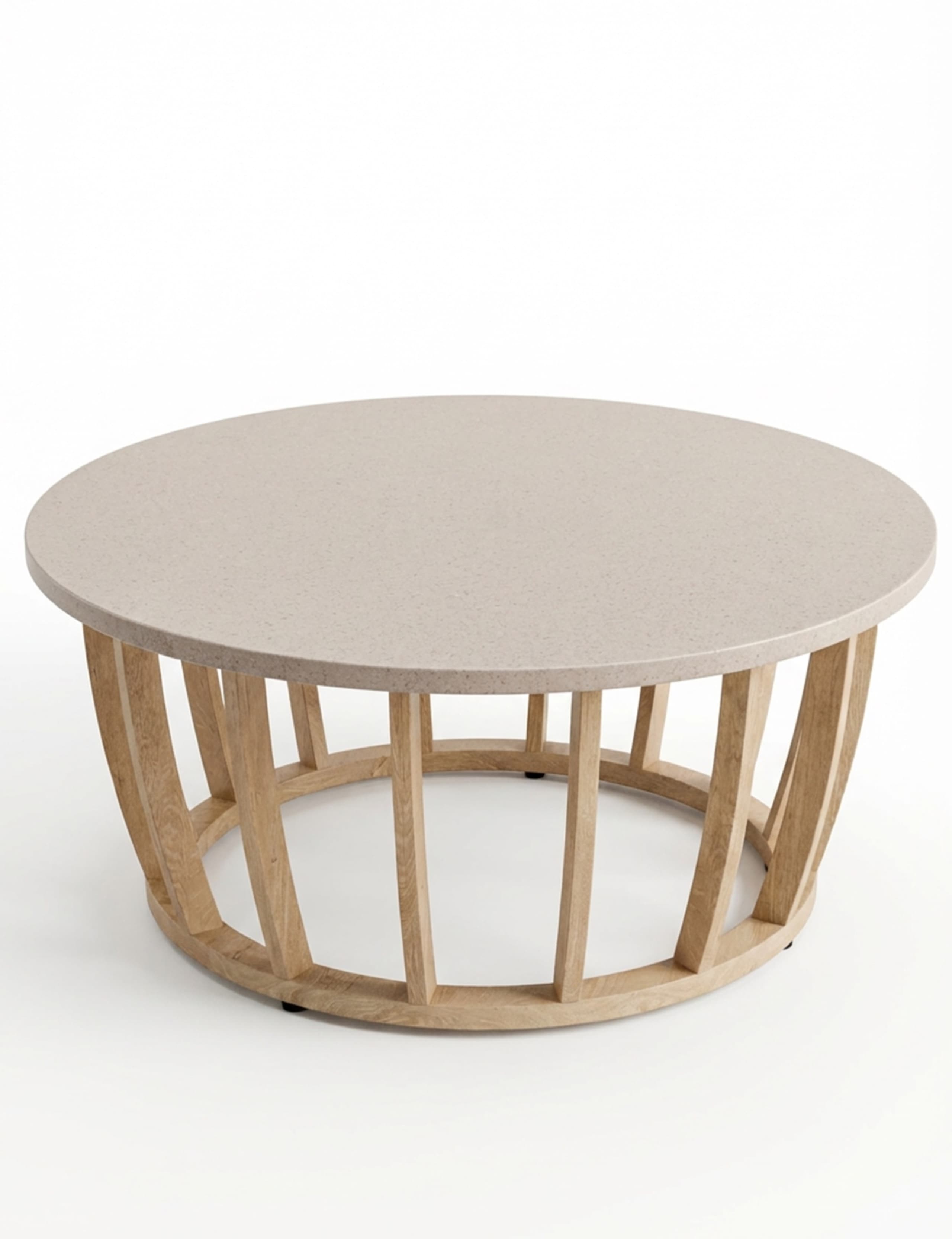 Lucca Wood 5 Seater Lounge Set 8 of 12