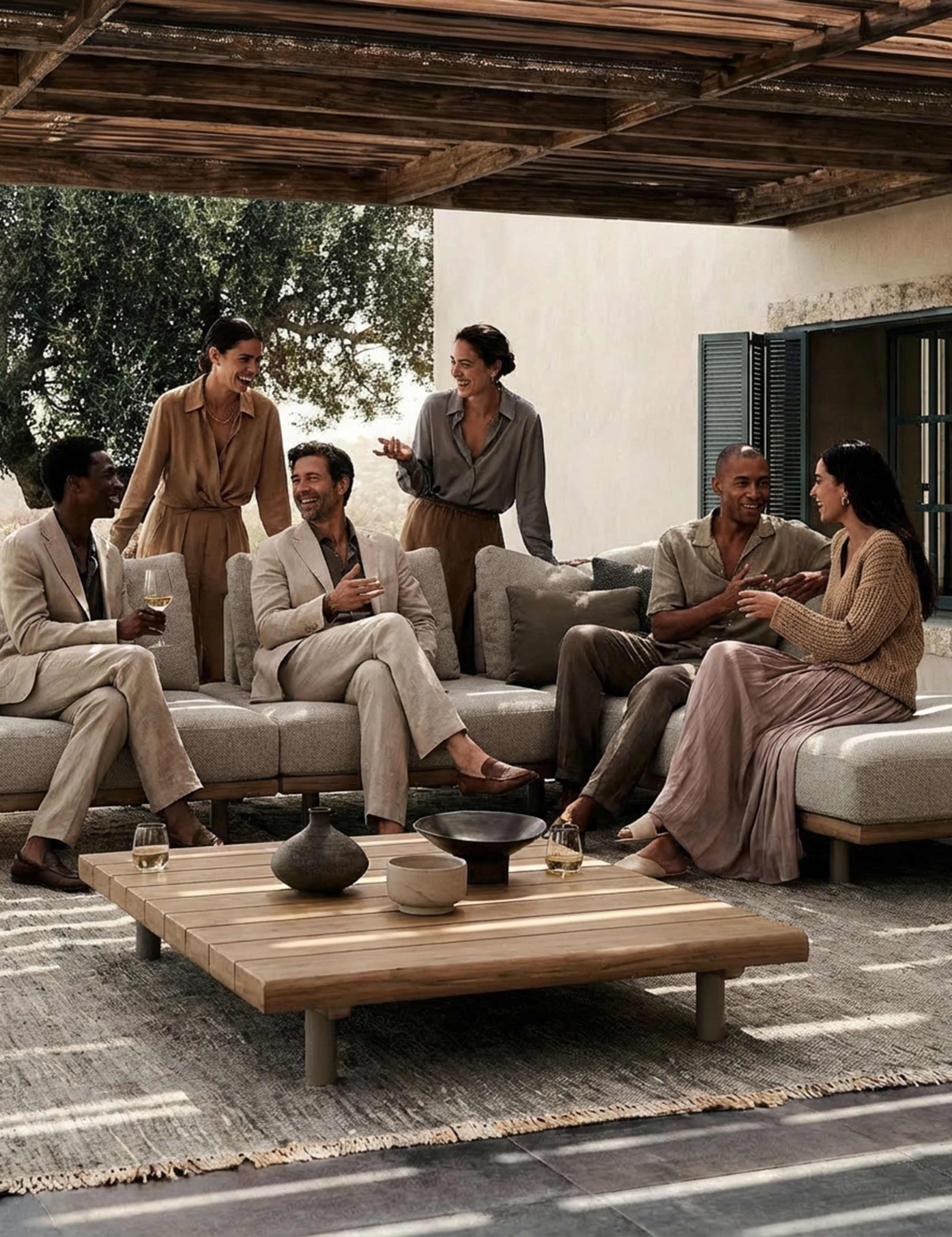 Tilt 5 Seater Garden Lounge Set 3 of 7