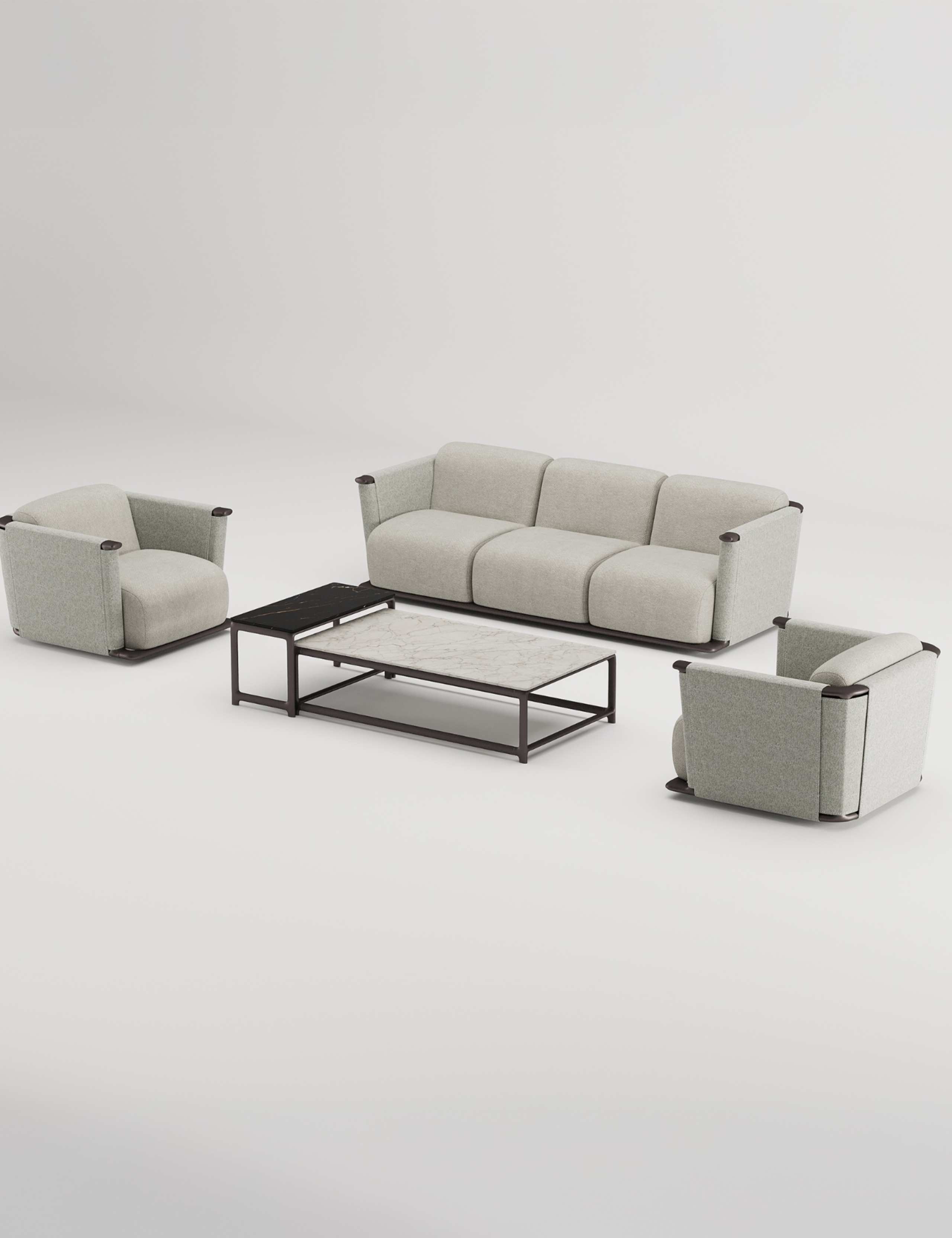 Oryn 5 Seater Garden Lounge Set 2 of 10