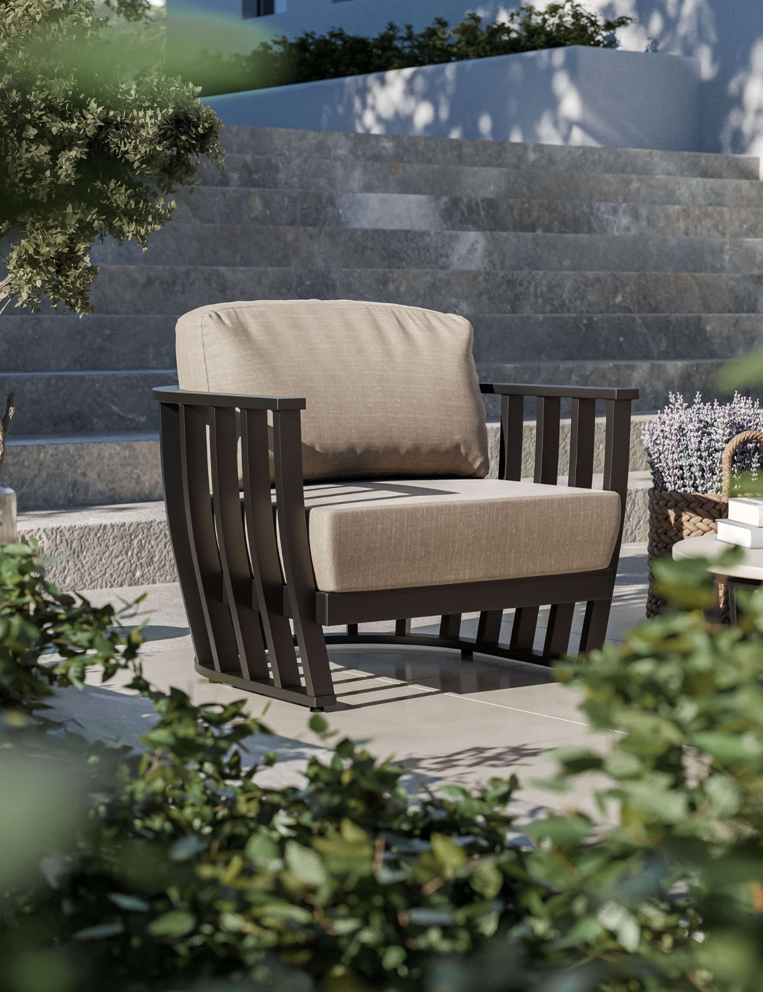 Lucca 5 Seater Garden Lounge Set 3 of 9