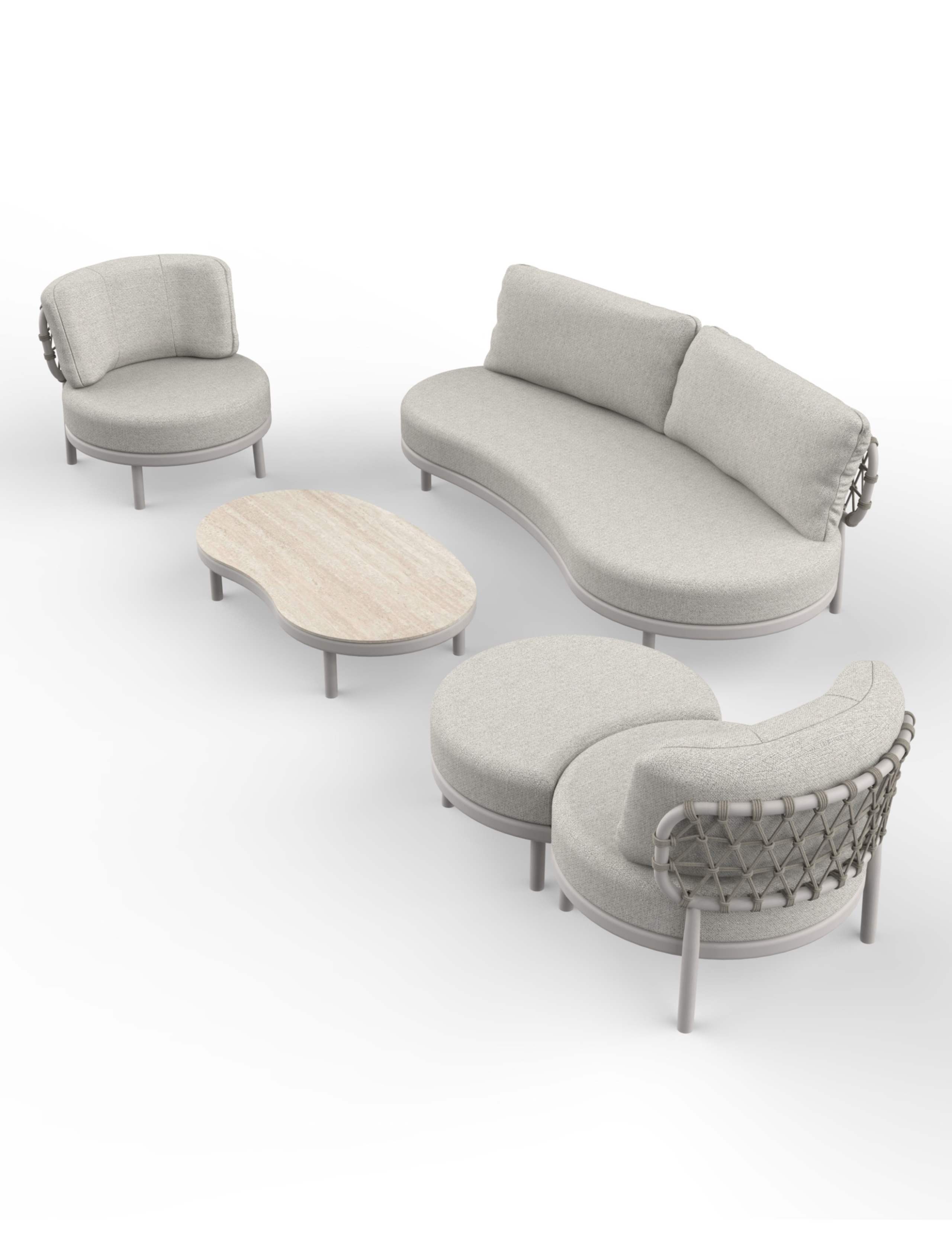 Koko 5 Seater Garden Lounge Set 5 of 9