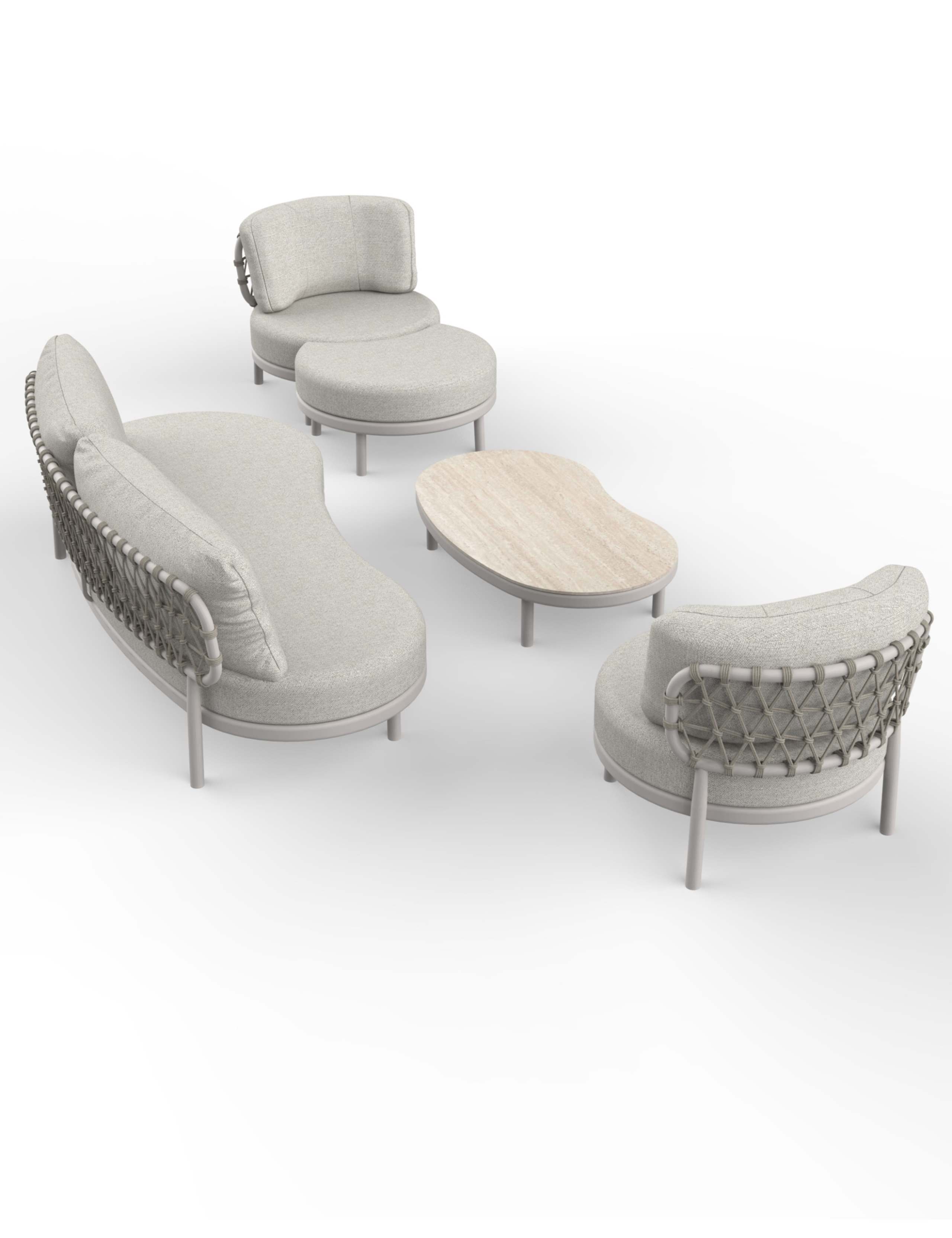 Koko 5 Seater Garden Lounge Set 7 of 9