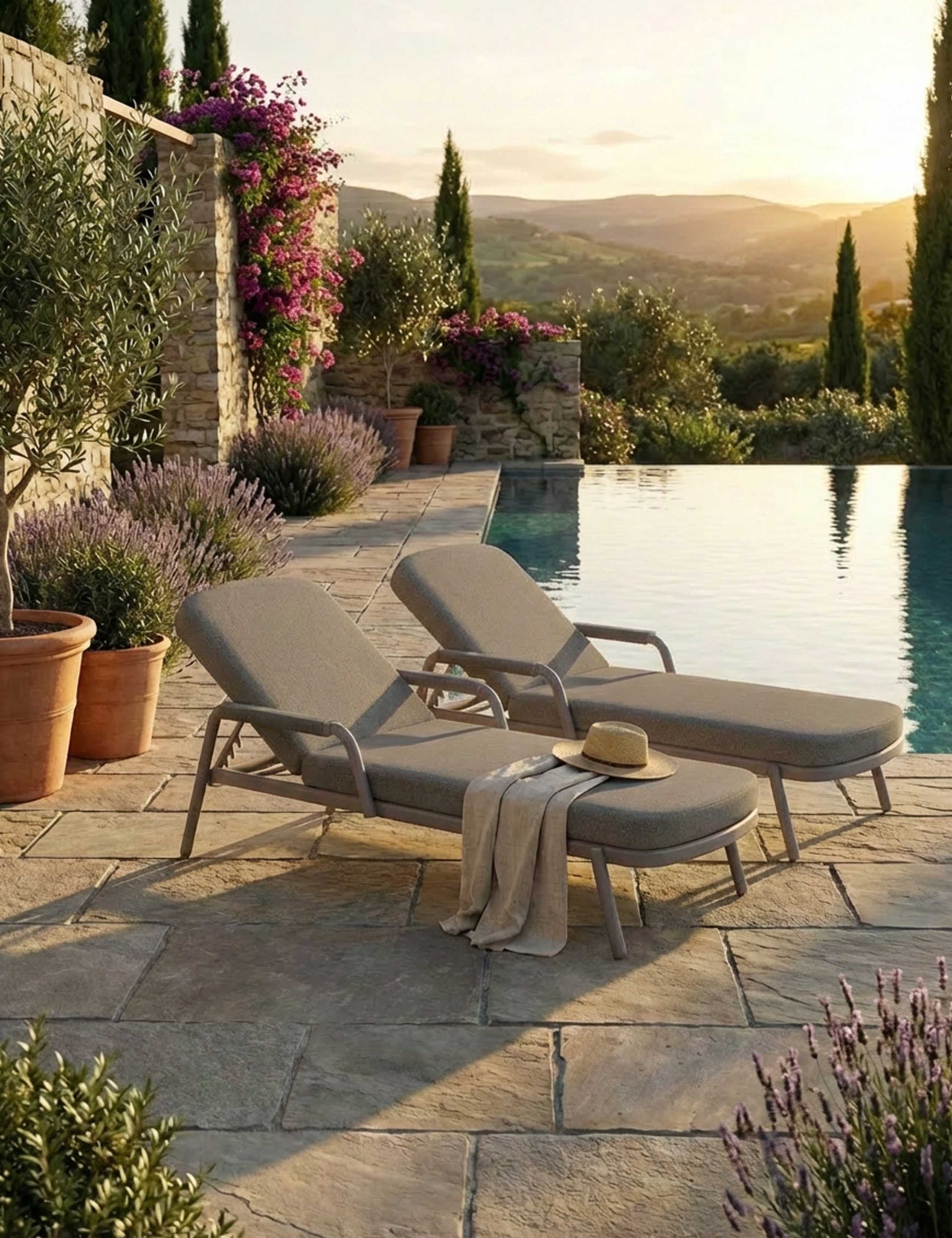 Set of 2 Haze Sun Loungers 3 of 8
