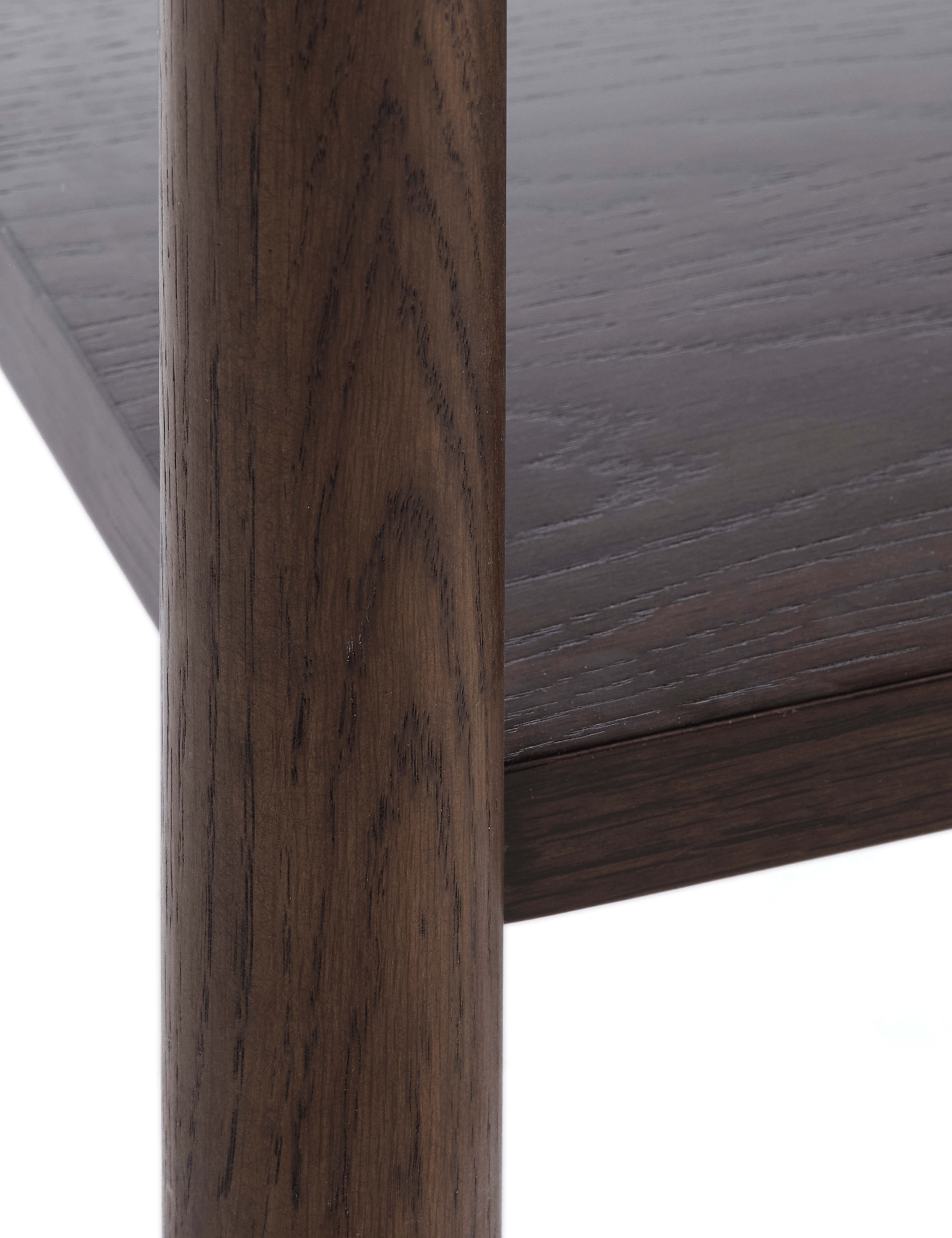 ARKA Dark Wood Side Table 5 of 8