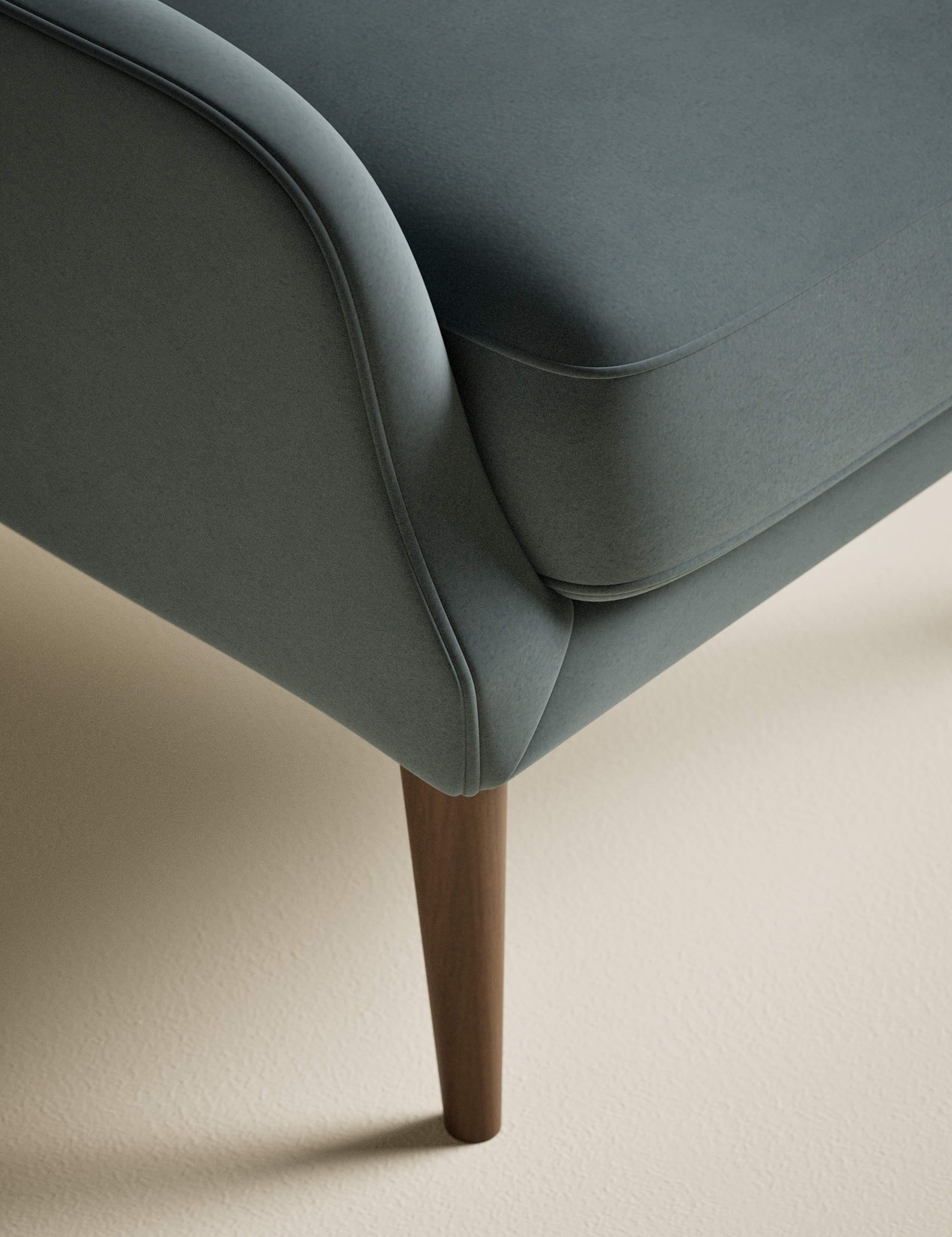 Harriet Velvet Accent Chair 6 of 8