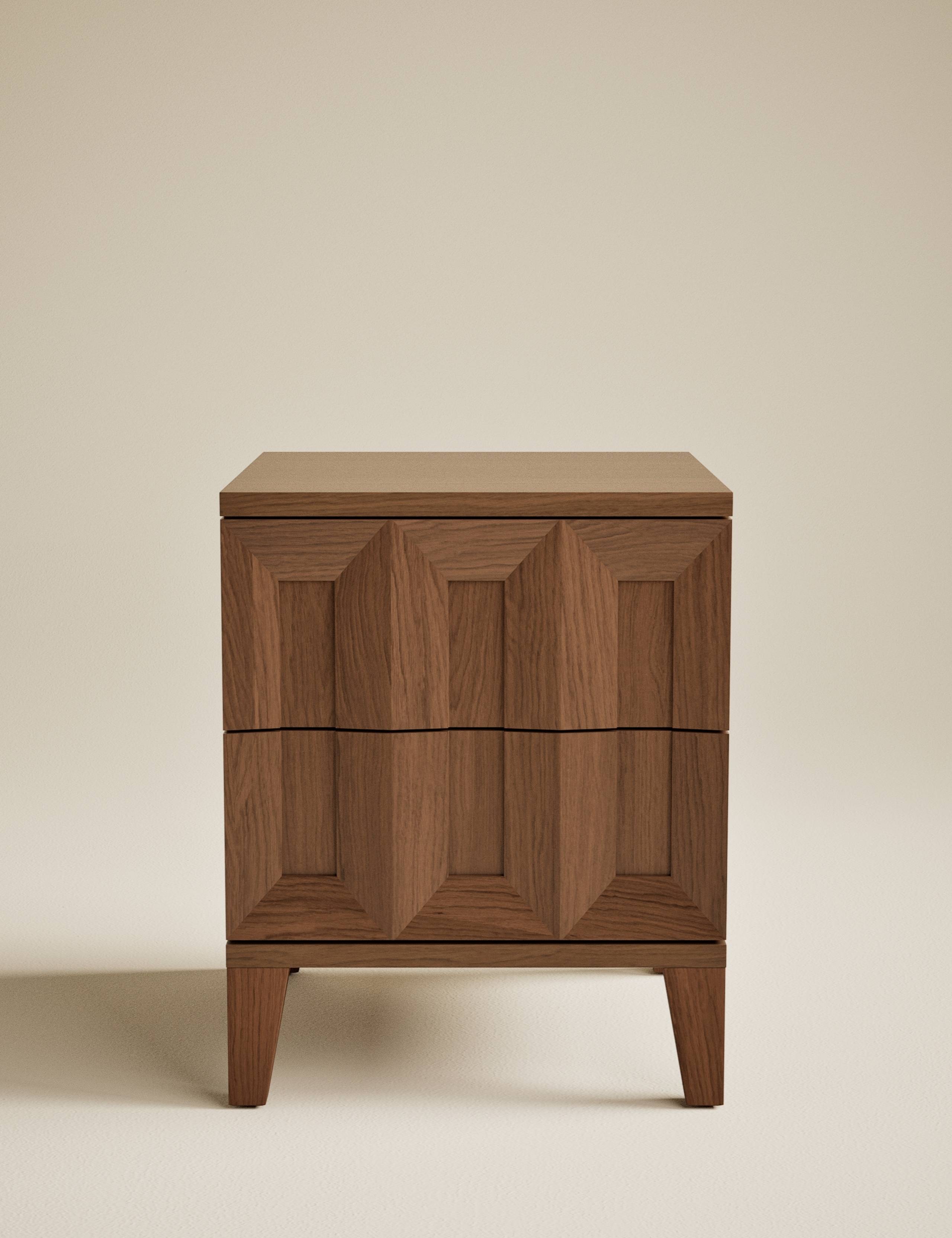 Block Bedside Table 2 of 7