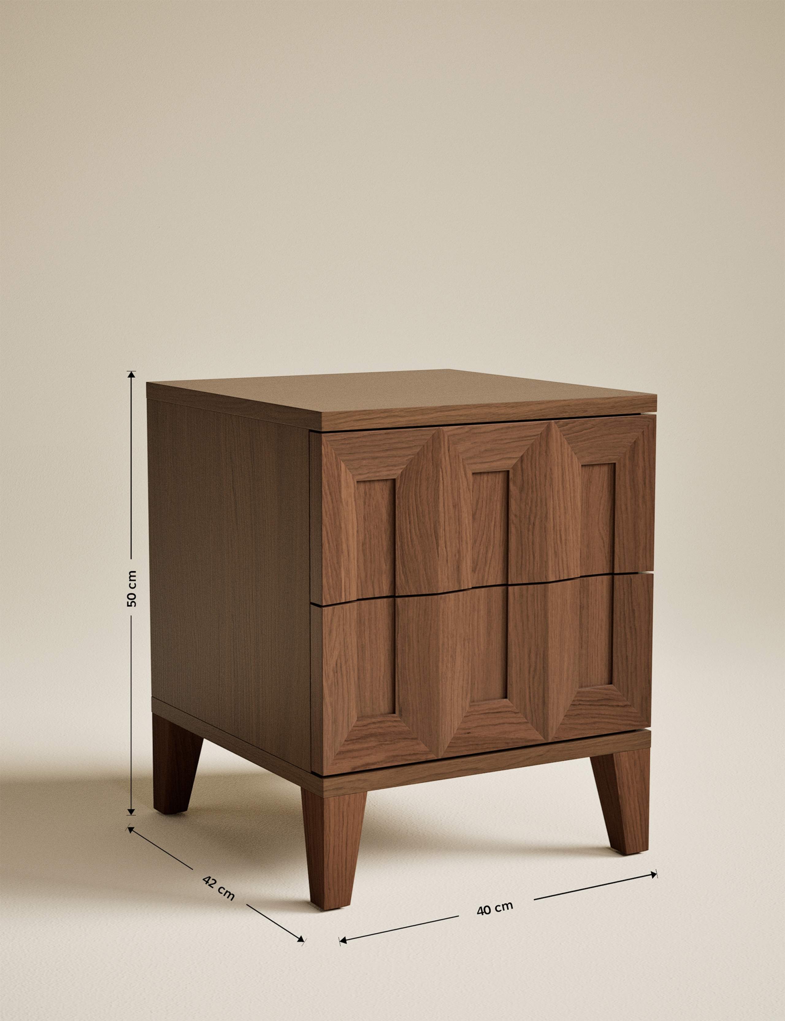 Block Bedside Table 3 of 7
