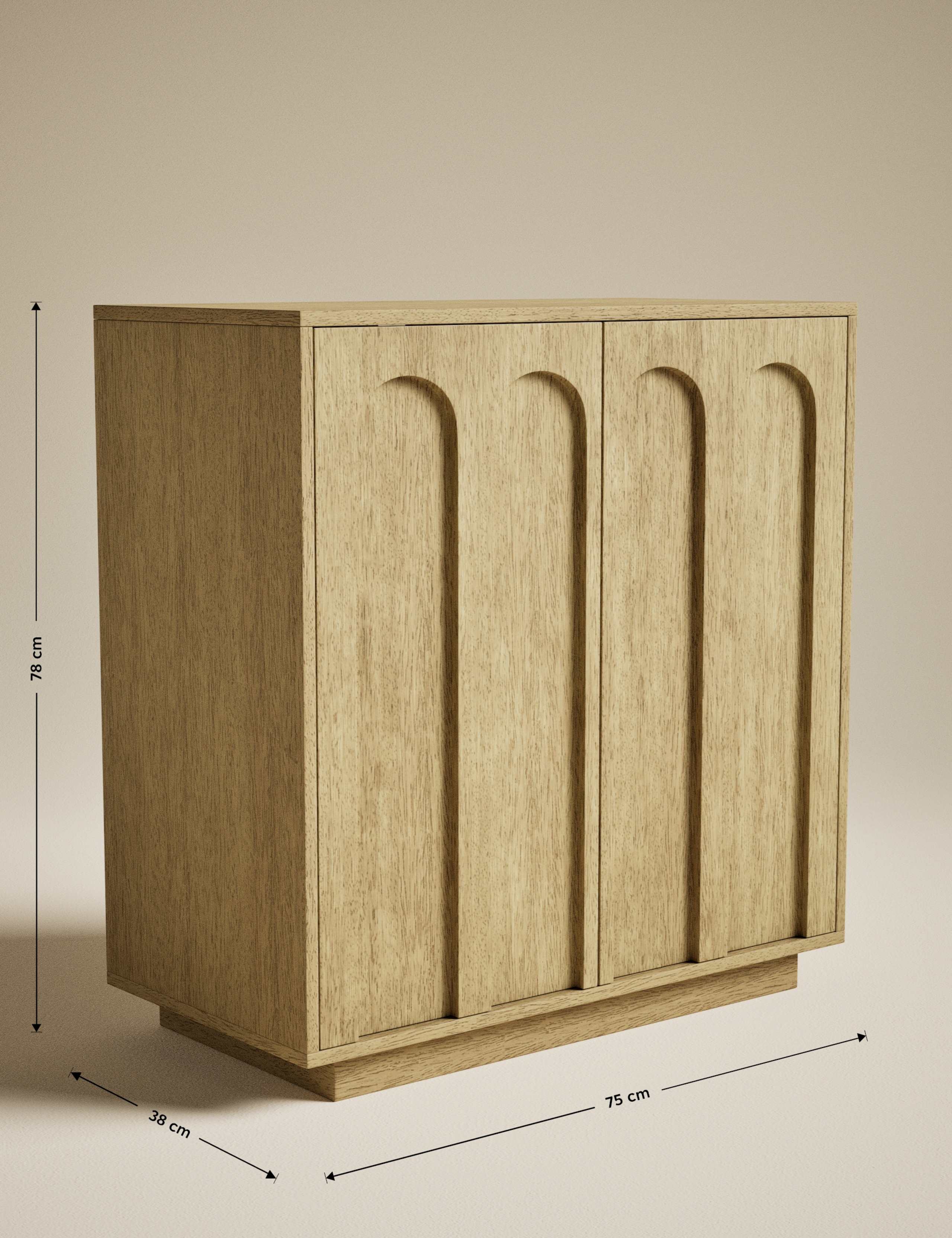 Oslo 2 Door Sideboard 4 of 8