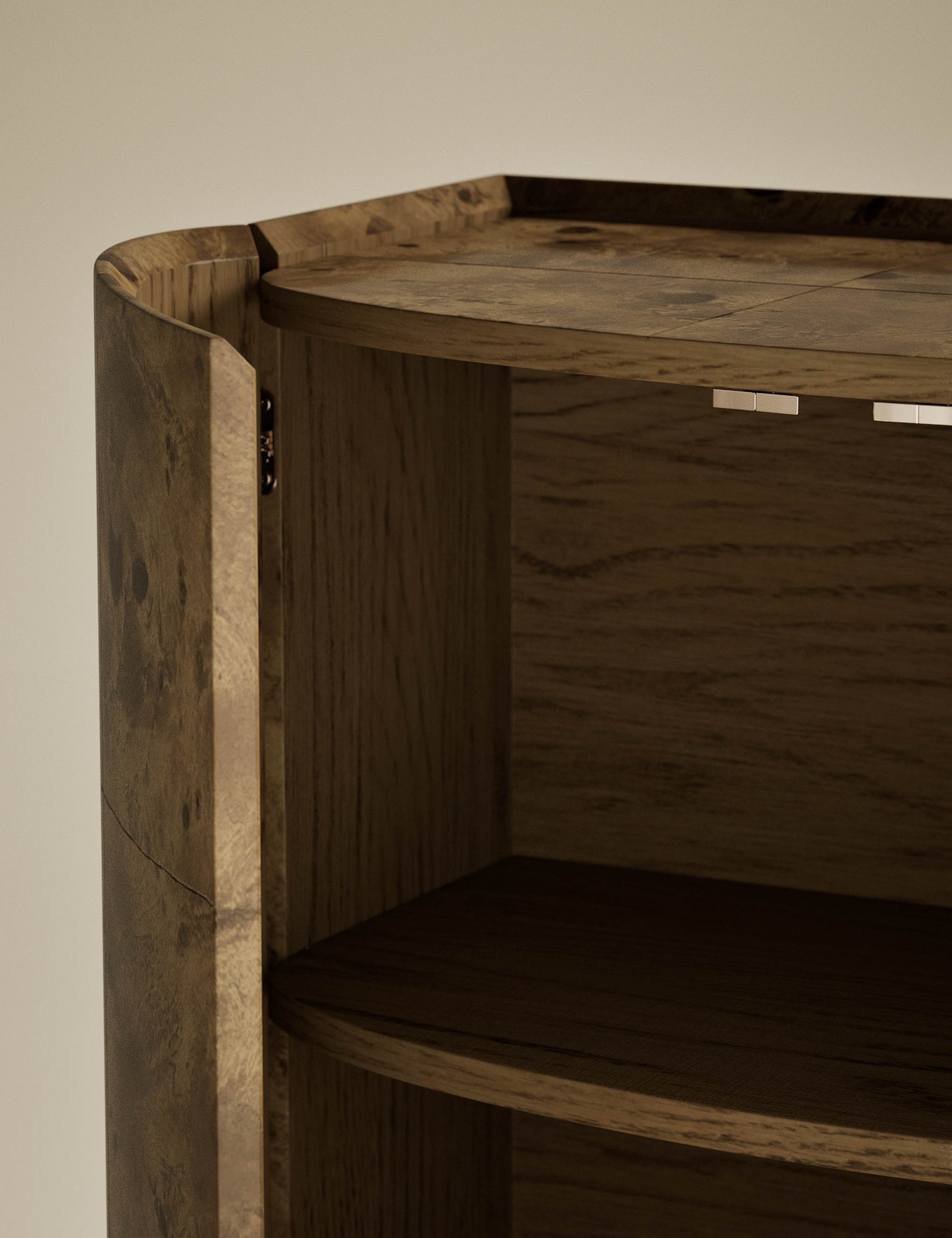 Burl 2 Door Sideboard 7 of 8
