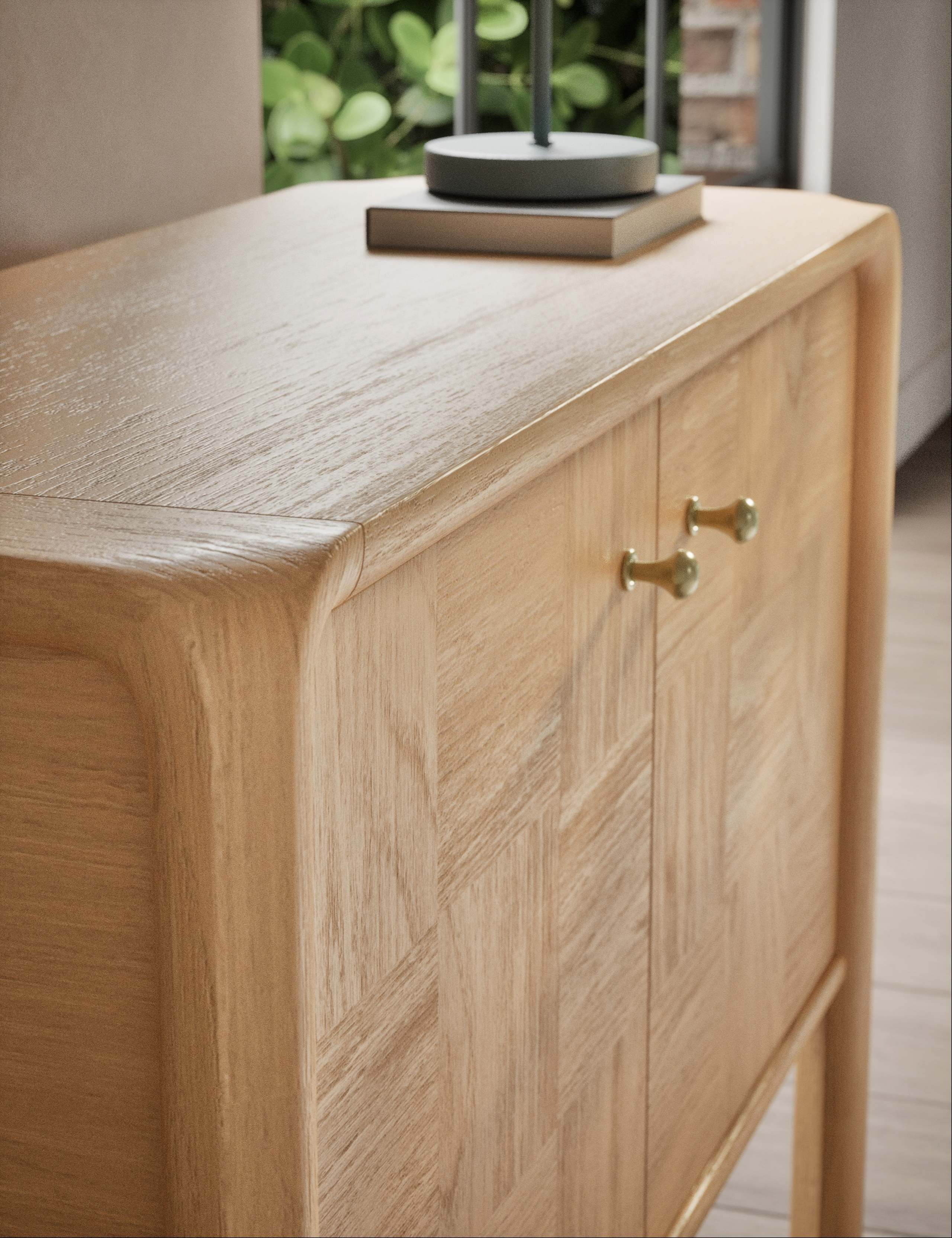 Check 2 Door Sideboard 4 of 5