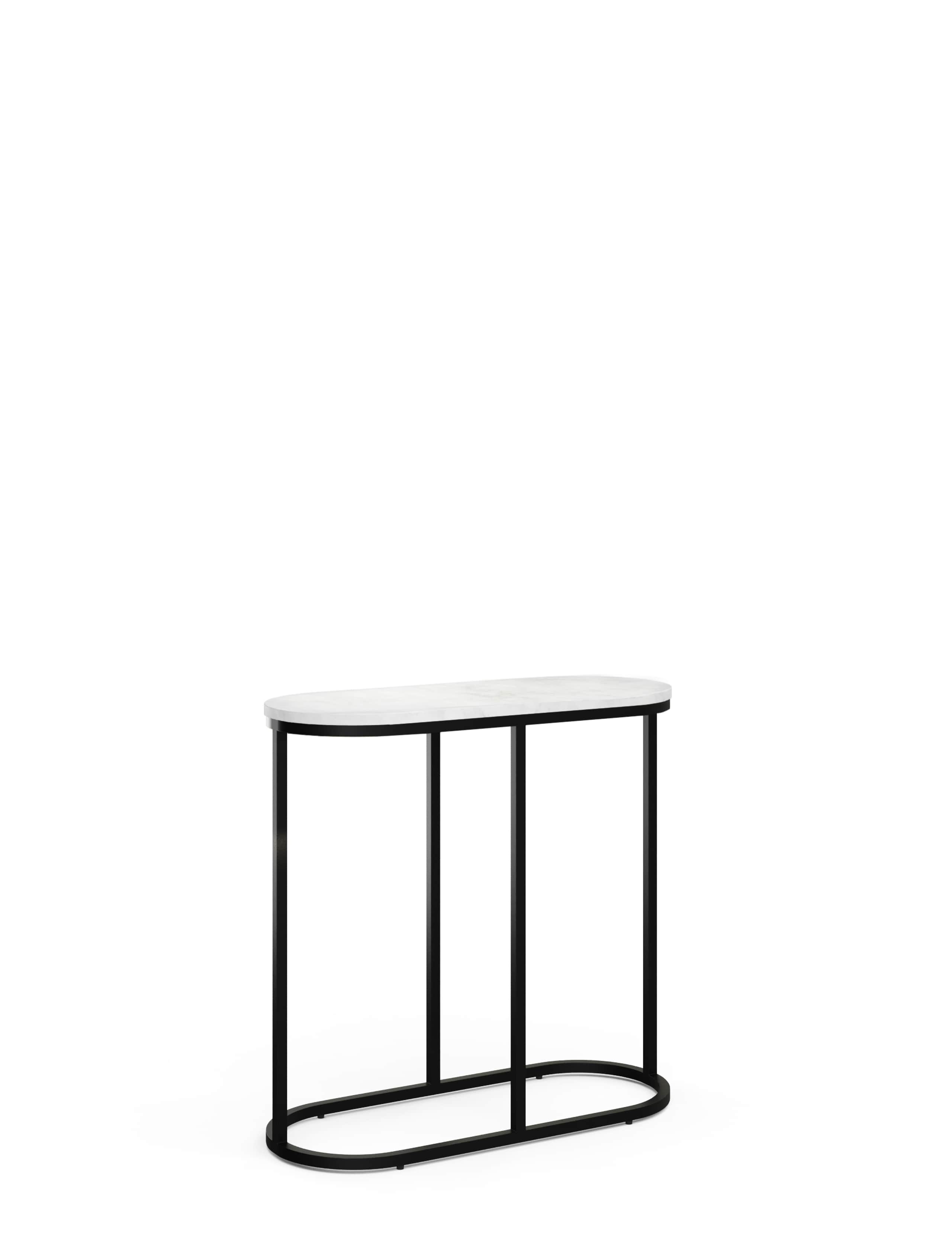 Farley Oval Sofa Side Table 3 of 6
