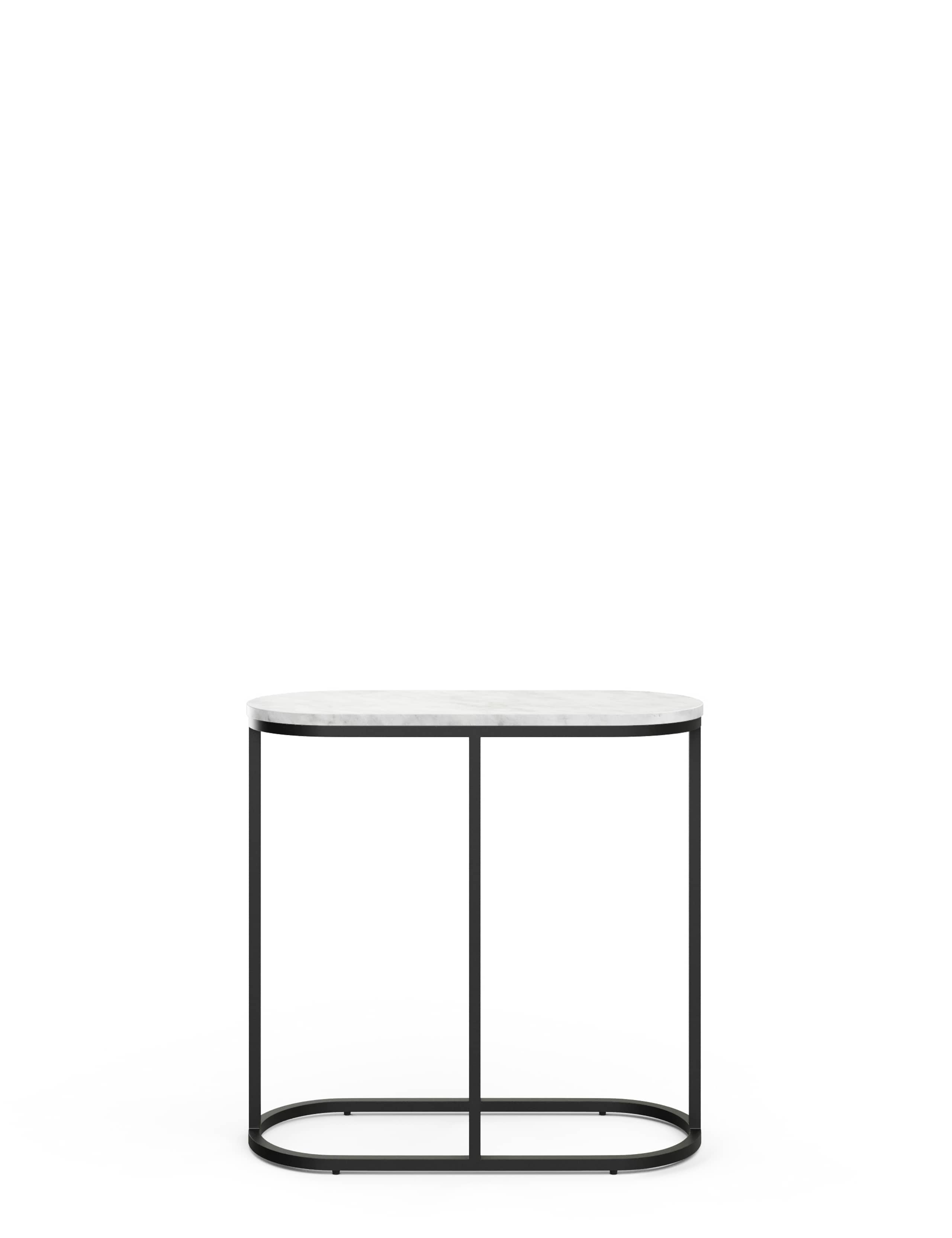 Farley Oval Sofa Side Table 2 of 6