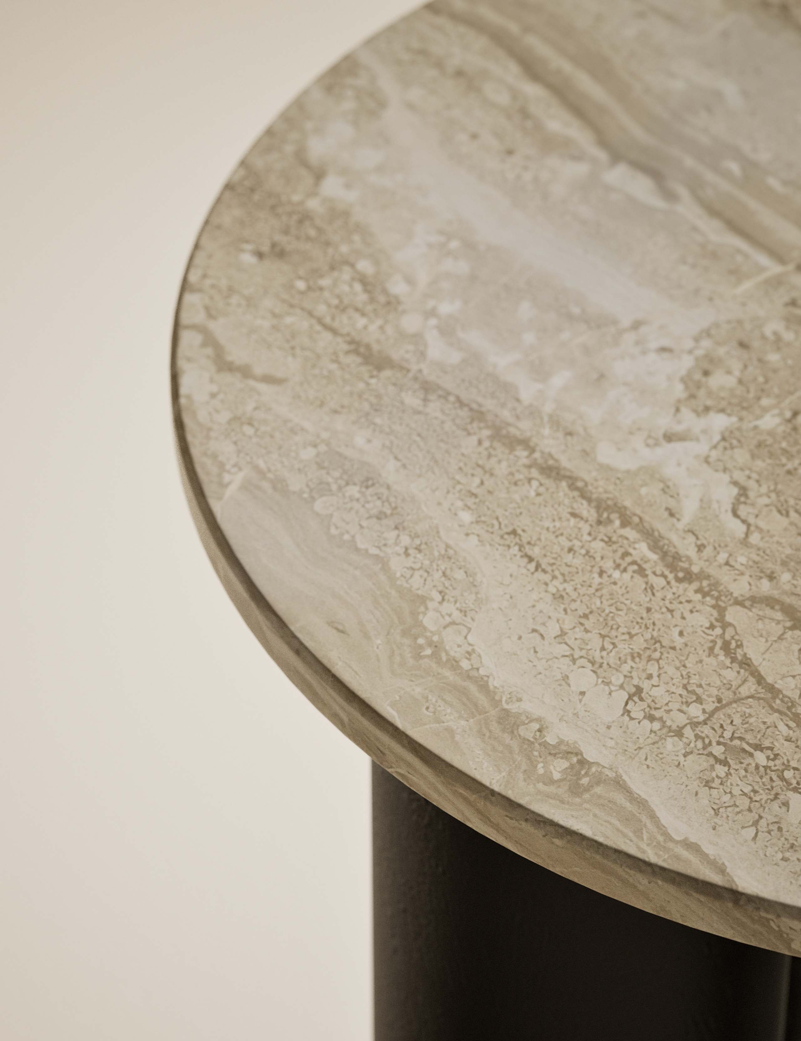 Marble & Mango Wood Side Table 6 of 8