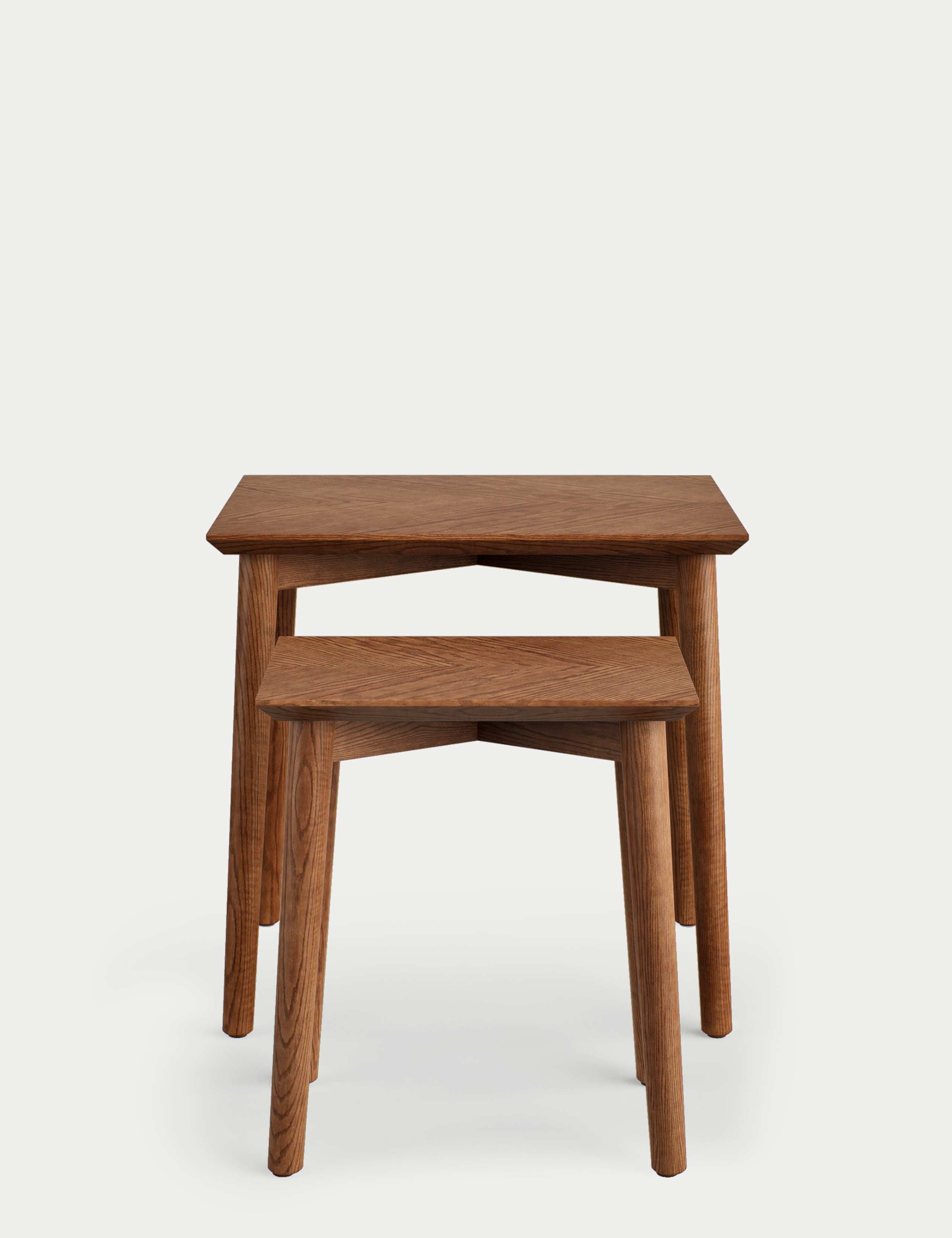 Monroe Wood Nest of Tables 4 of 4
